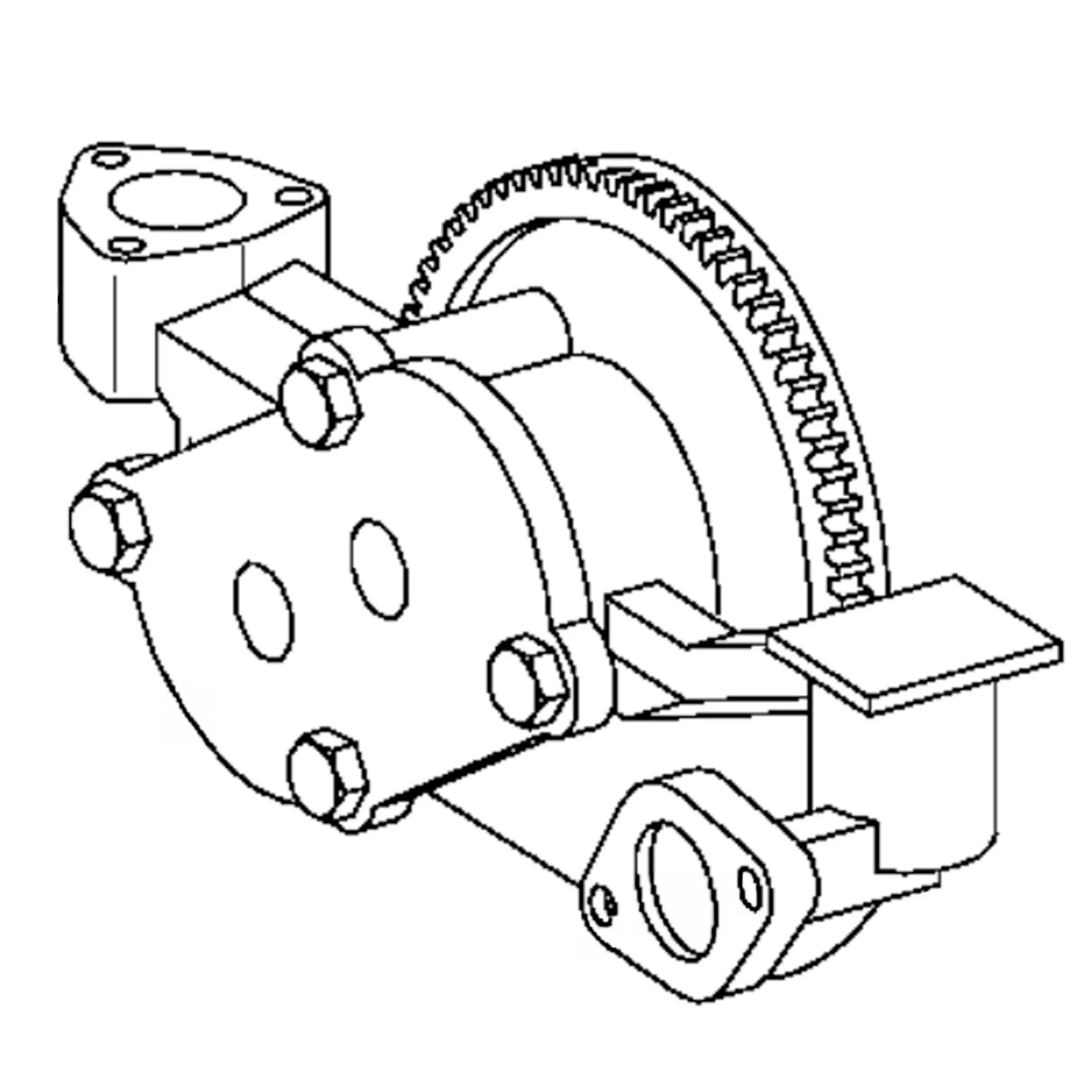 John Deere Oil Pump - TTDC222187