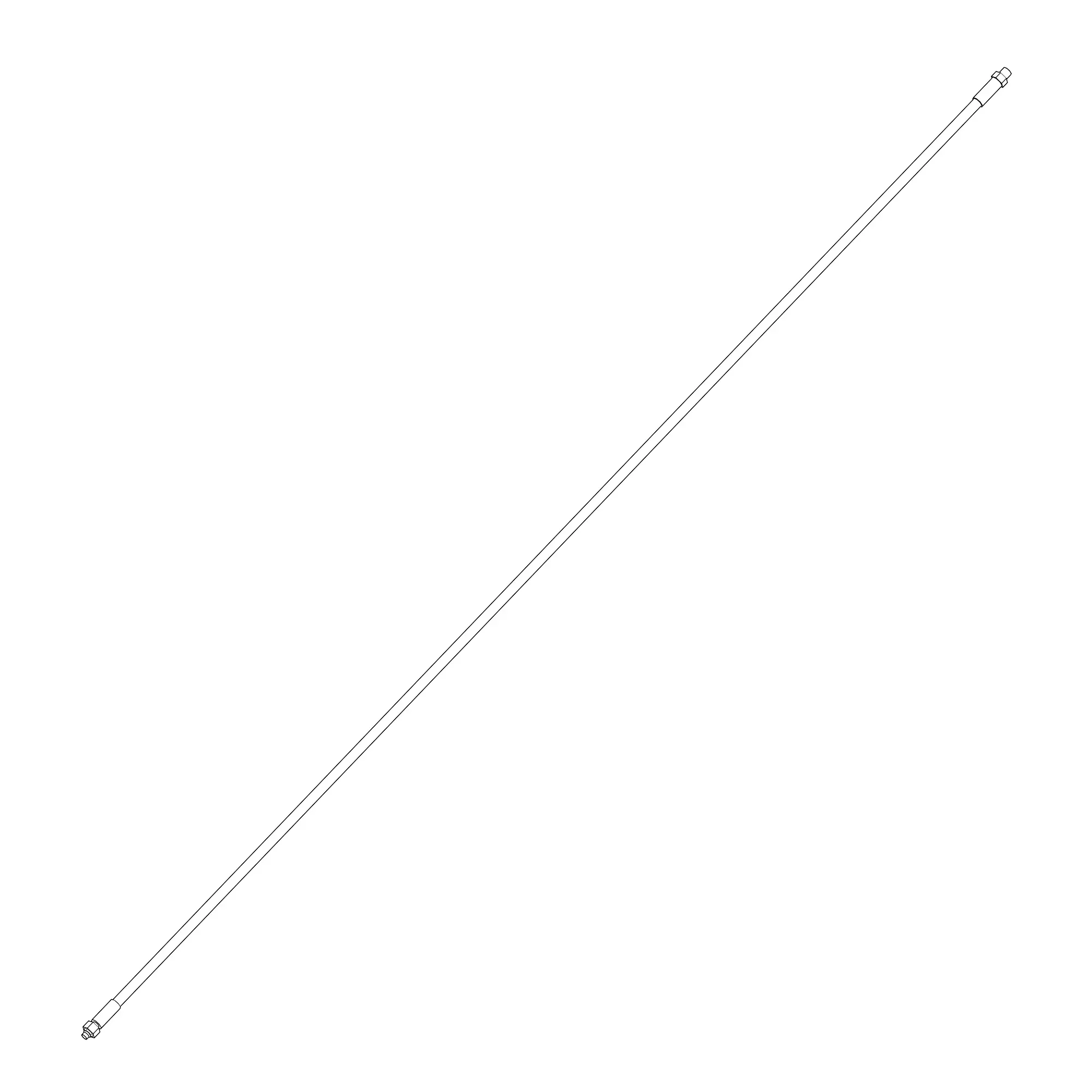 John Deere Refrigerant Hose - AZ100387
