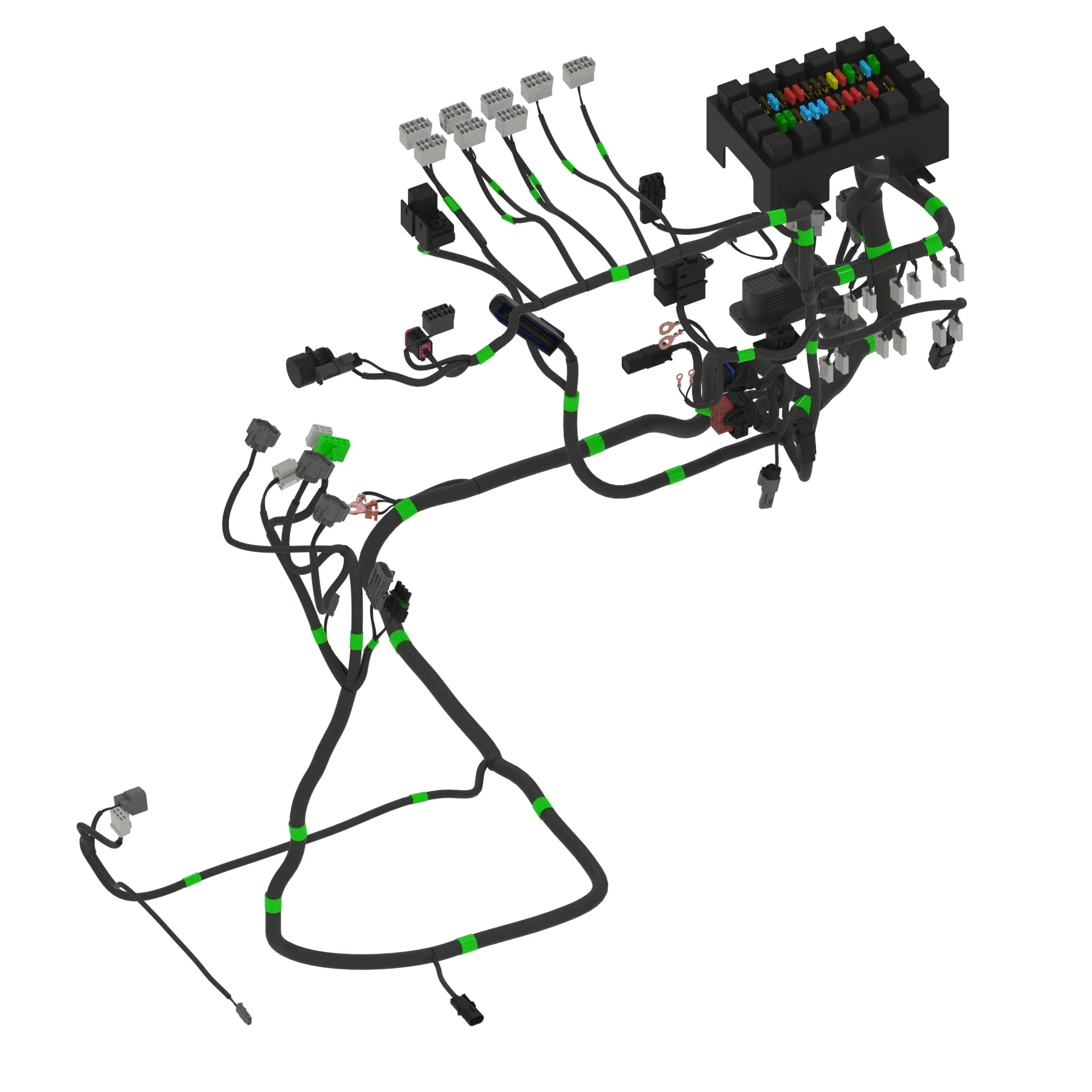 John Deere Cab Load Center Wiring Harness - AT477187