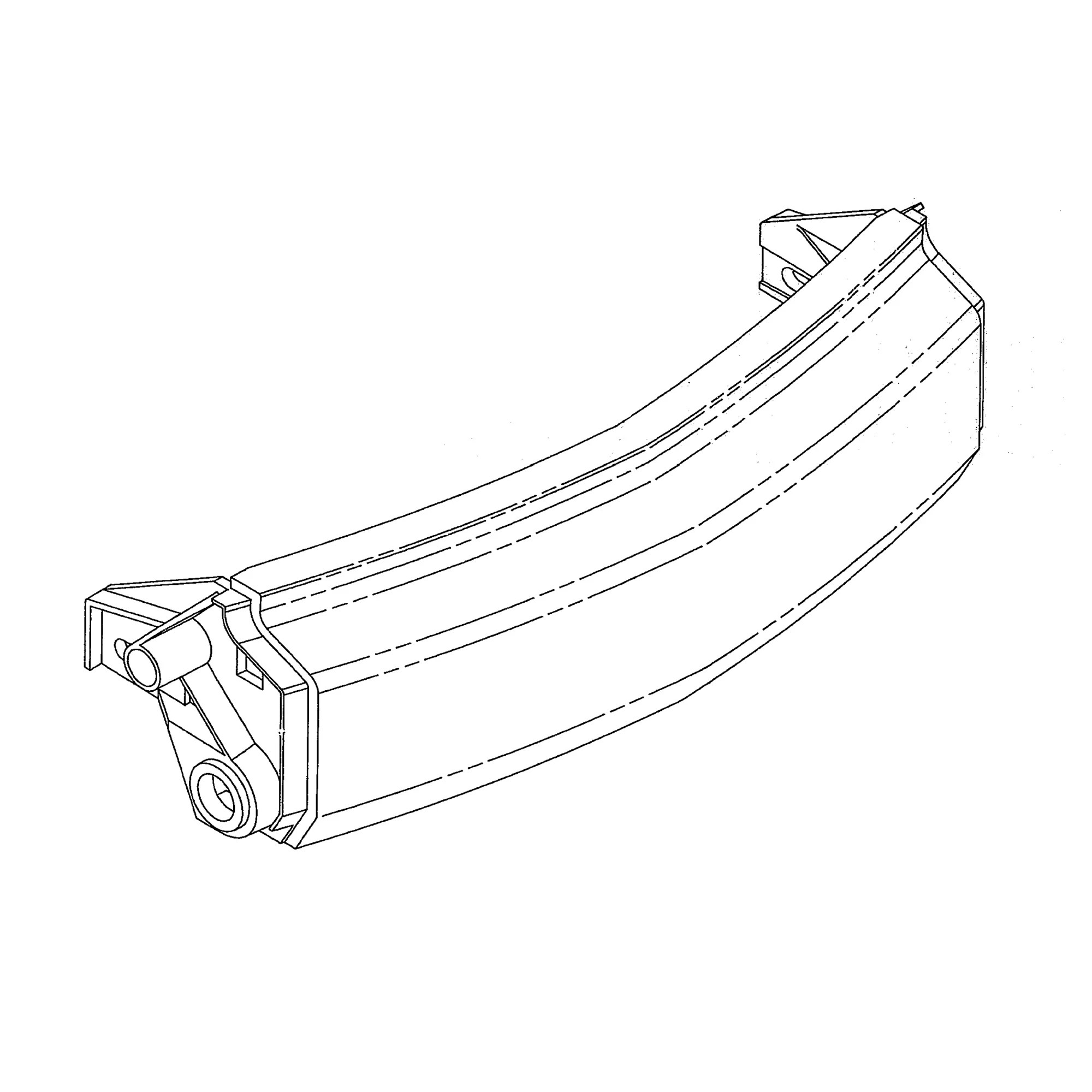 John Deere Hood Bumper - M117986
