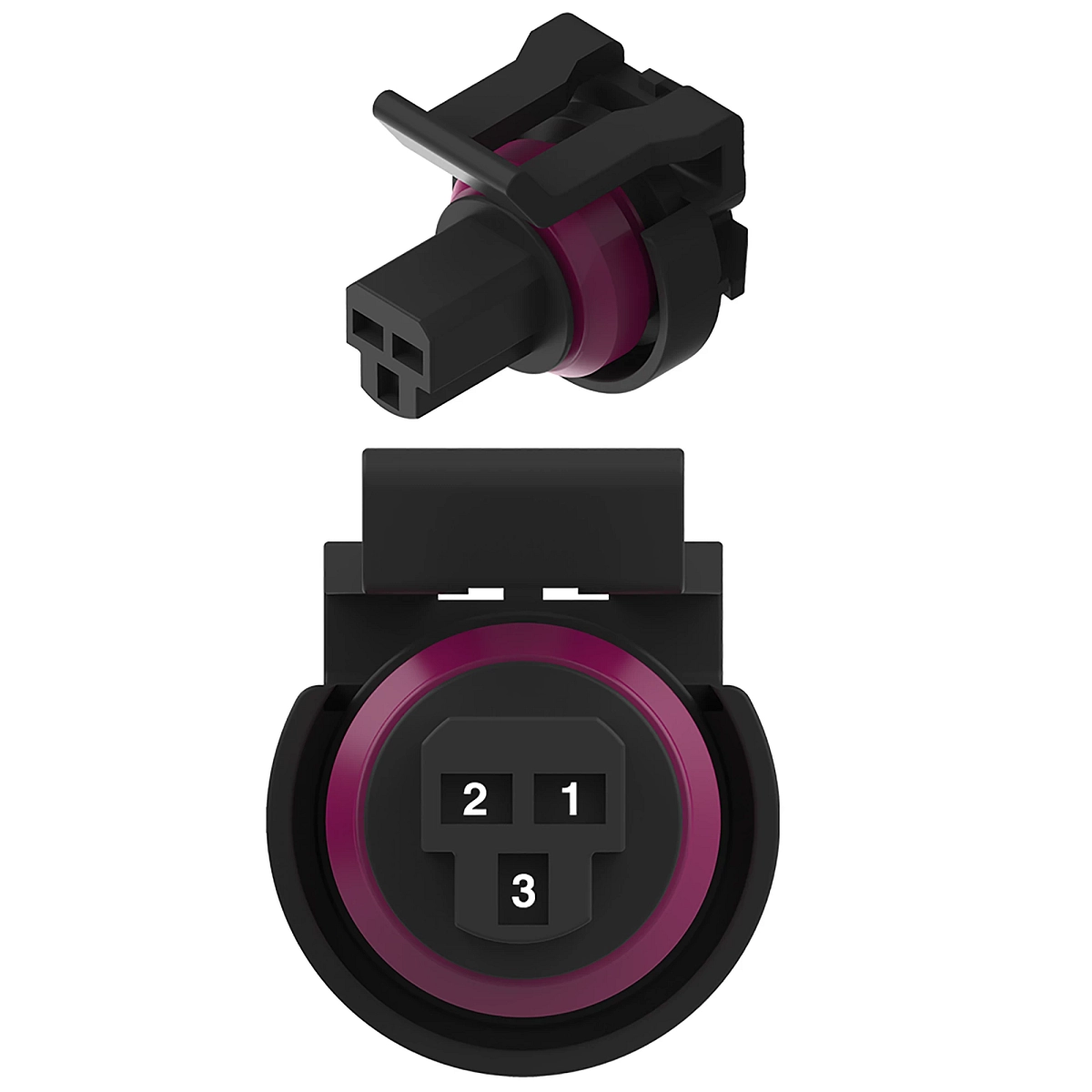 Conn Delphi GT150 3W Fs Blk Plstc