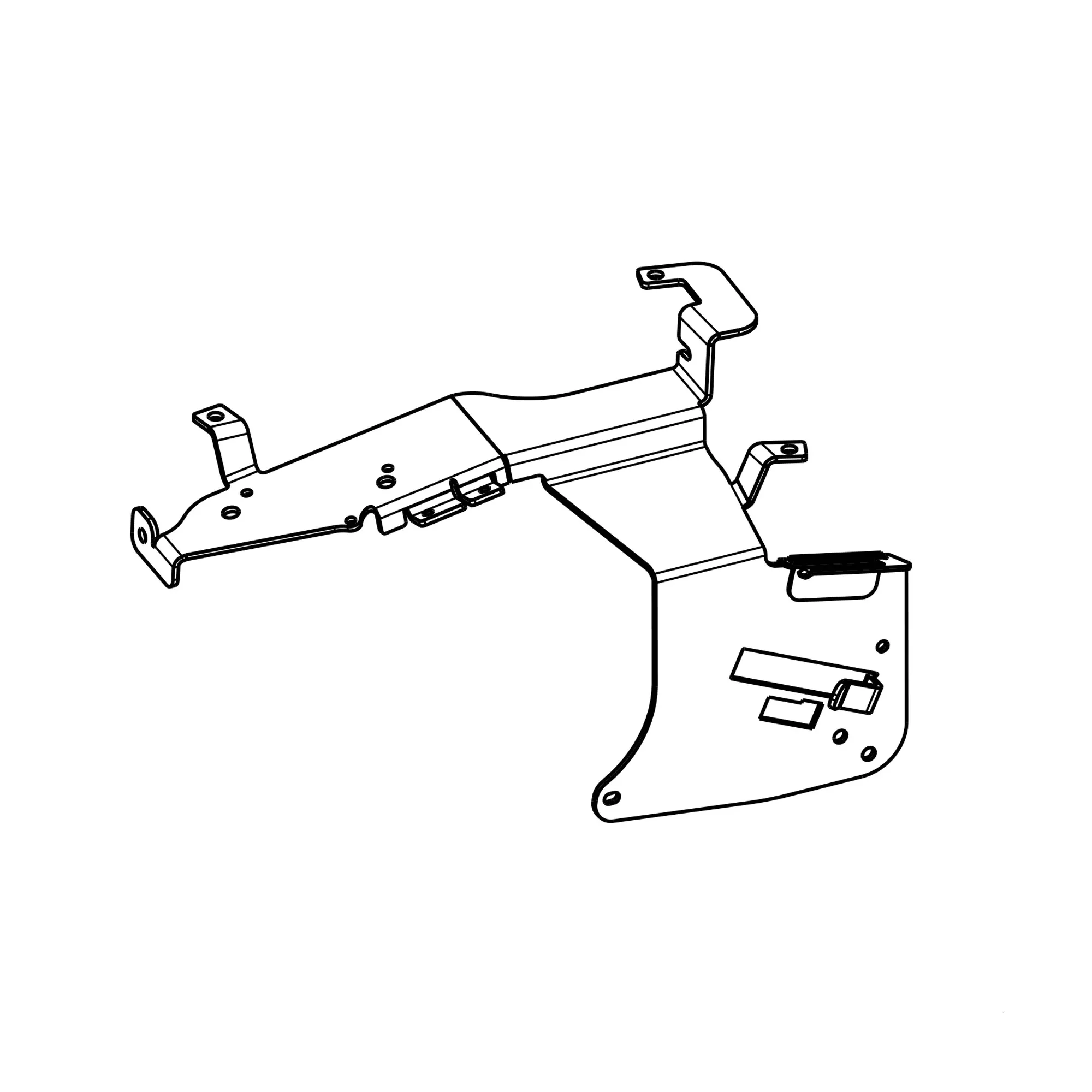 John Deere Right Side Bracket - AL172778