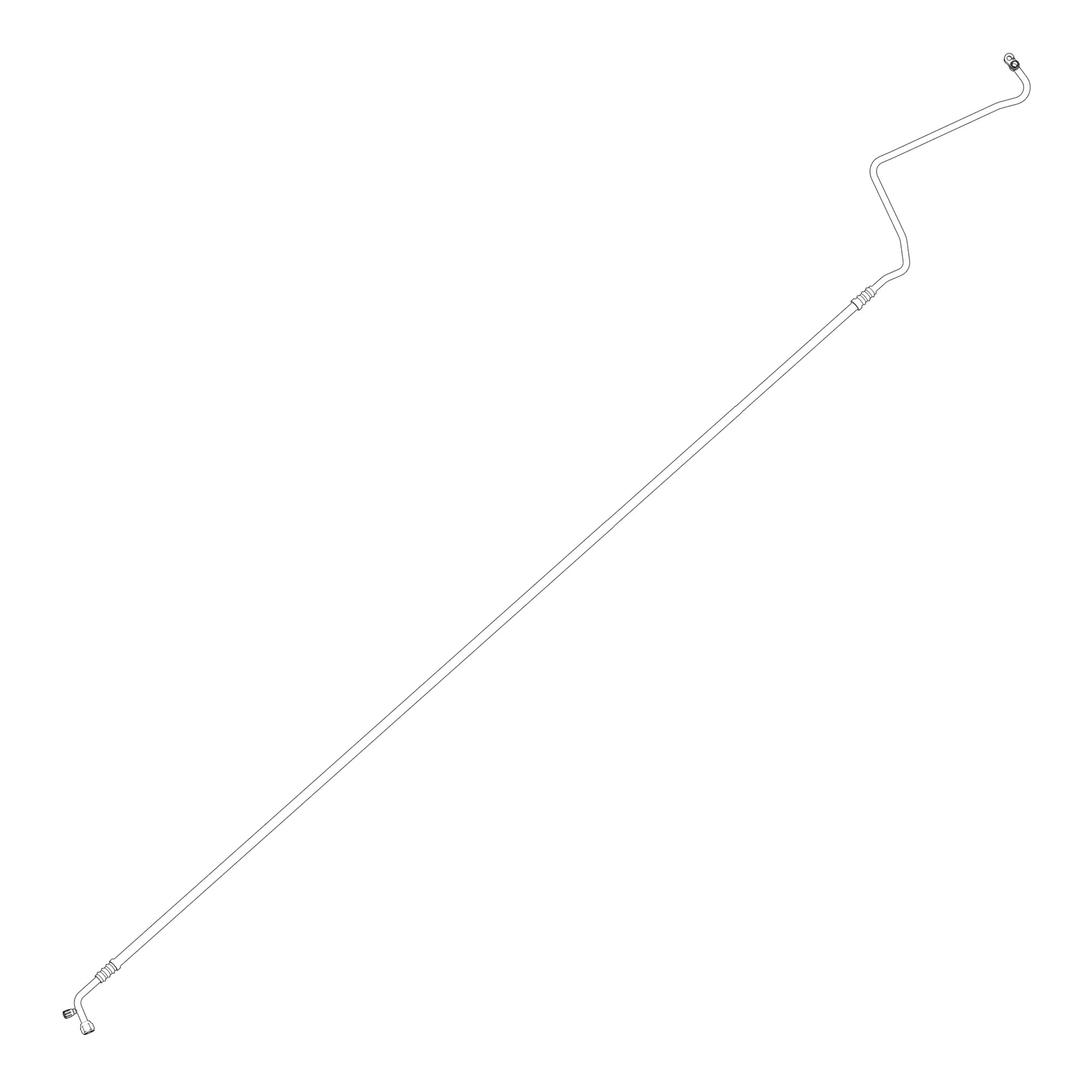 REFRIGERANT HOSE, A/C, COMPRESSOR,
