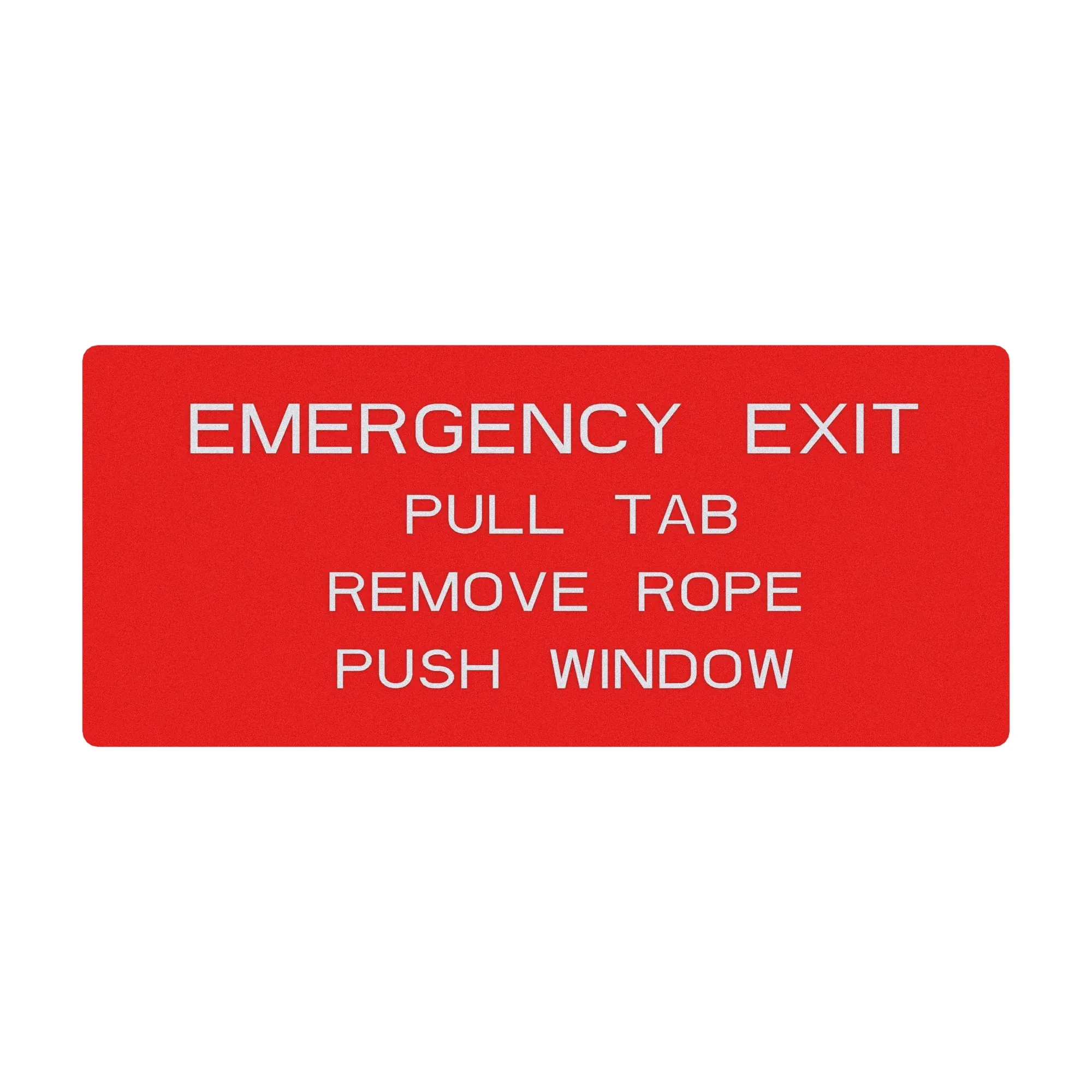 John Deere Exit Label - H134535