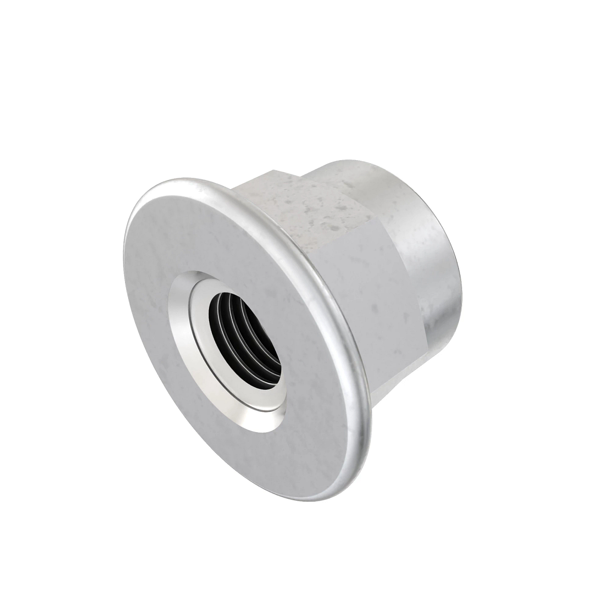 NUT, METRIC, HEX FL, SELF LOCKING
