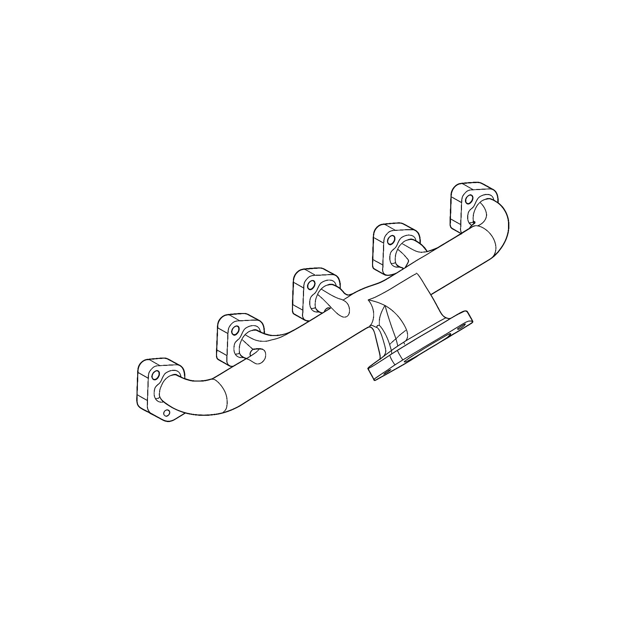 John Deere Exhaust Manifold - R521094