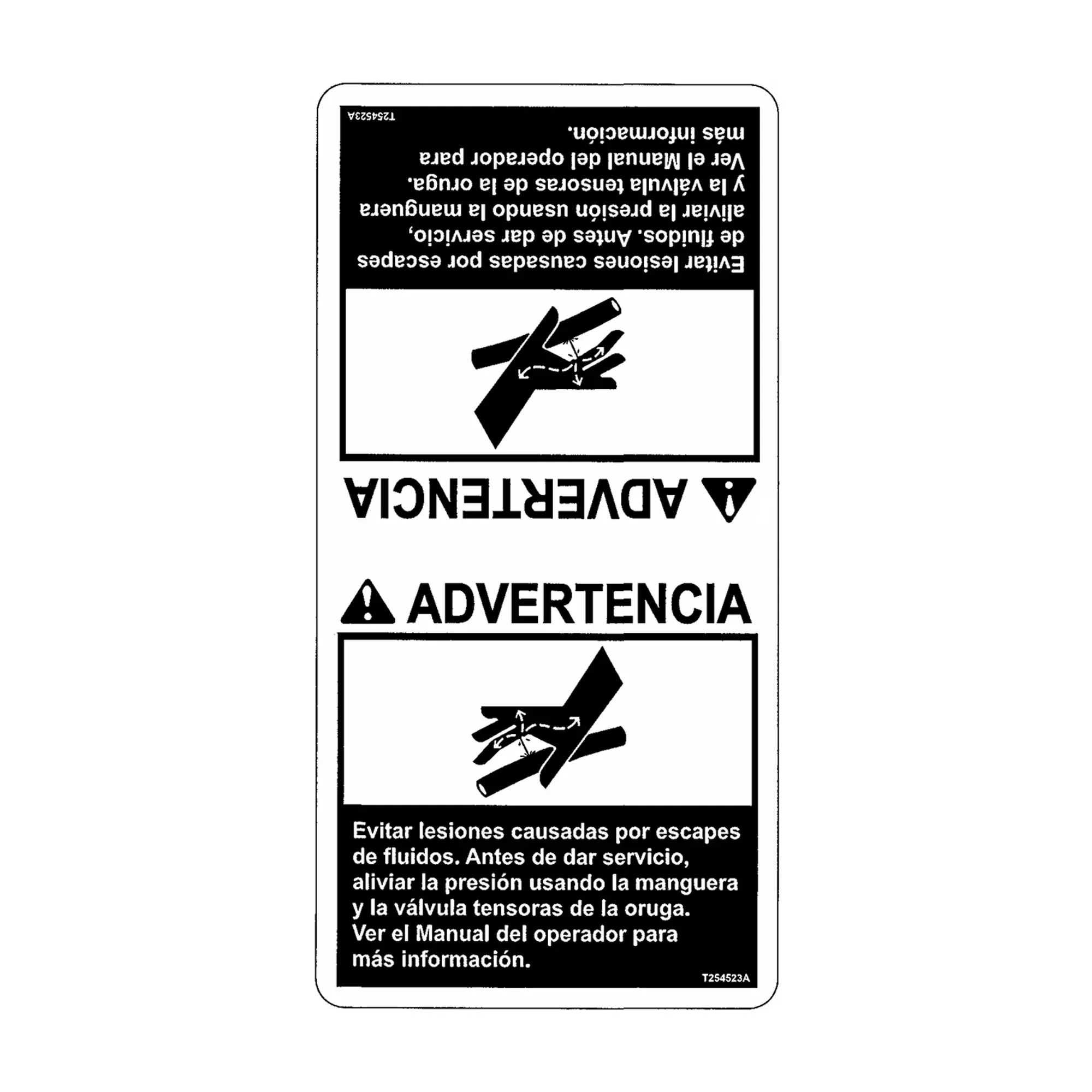 John Deere Safety Sign - T254523