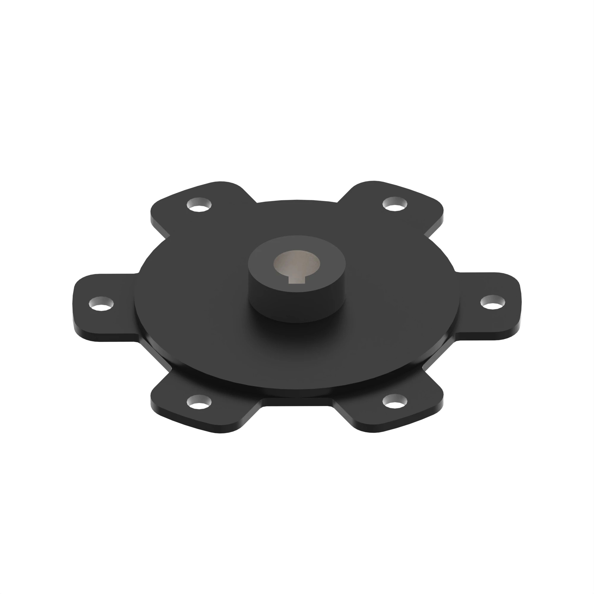 STEEL FAN HUB WELDMENT TAPERED