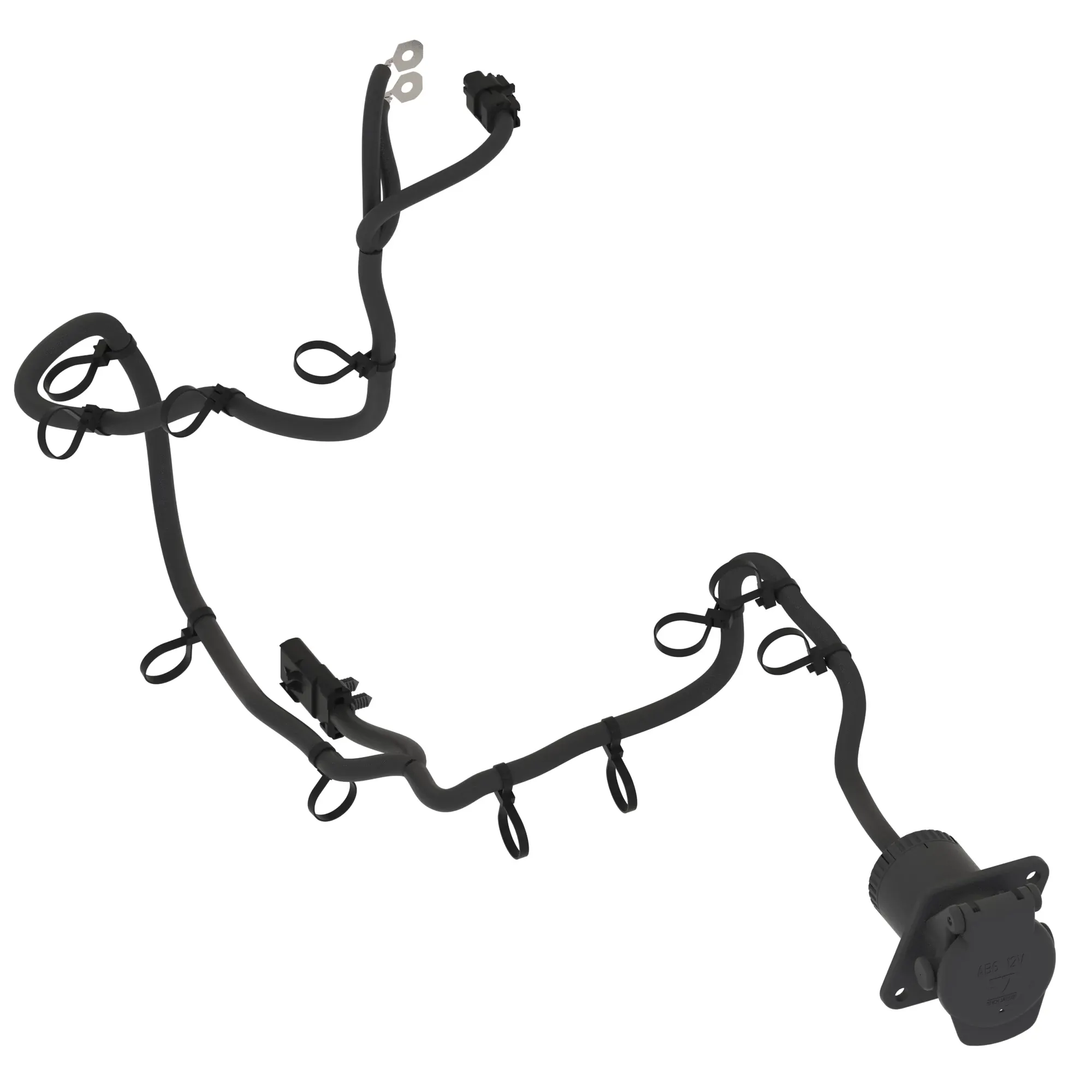 John Deere Chassis Wiring Harness with Air Trailer Brake - TA15957
