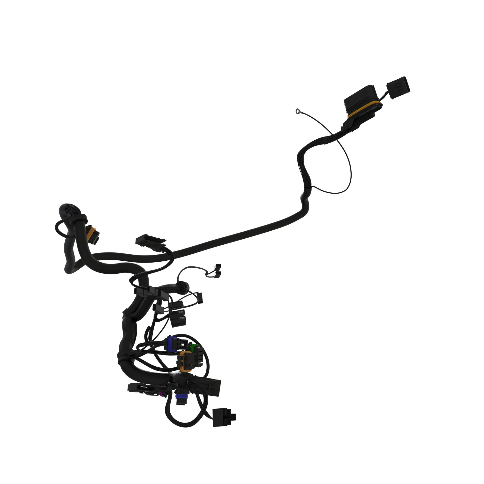 John Deere Front Support Wiring Harness - AL201514