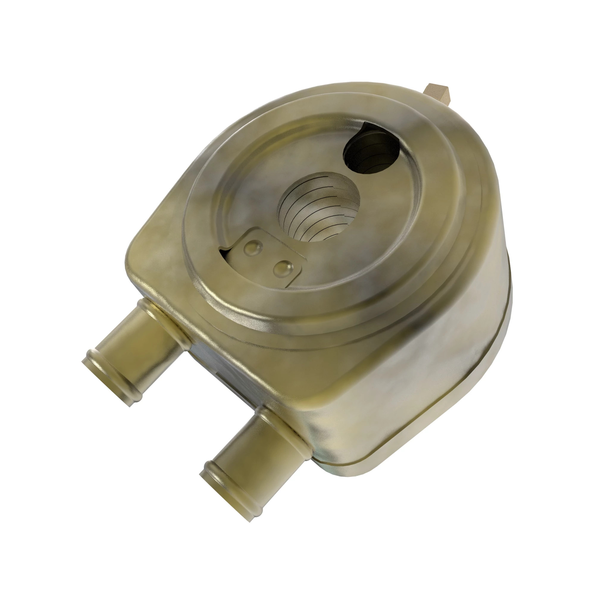 OIL COOLER, COOLER OIL,10 PLATES