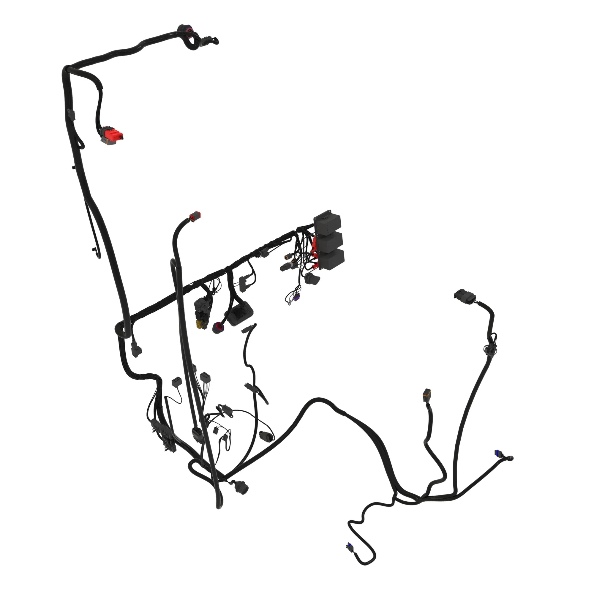 John Deere 4WD Cab Interior Wiring Harness - AT502697