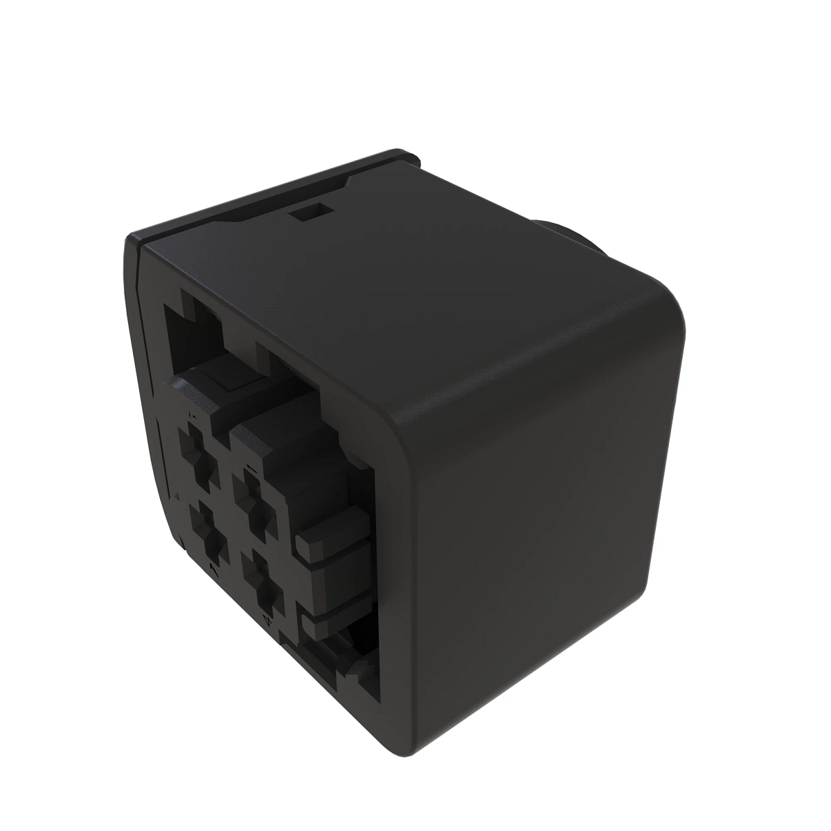 TYCO MCP 4W FEM SLD BLK PLSTC