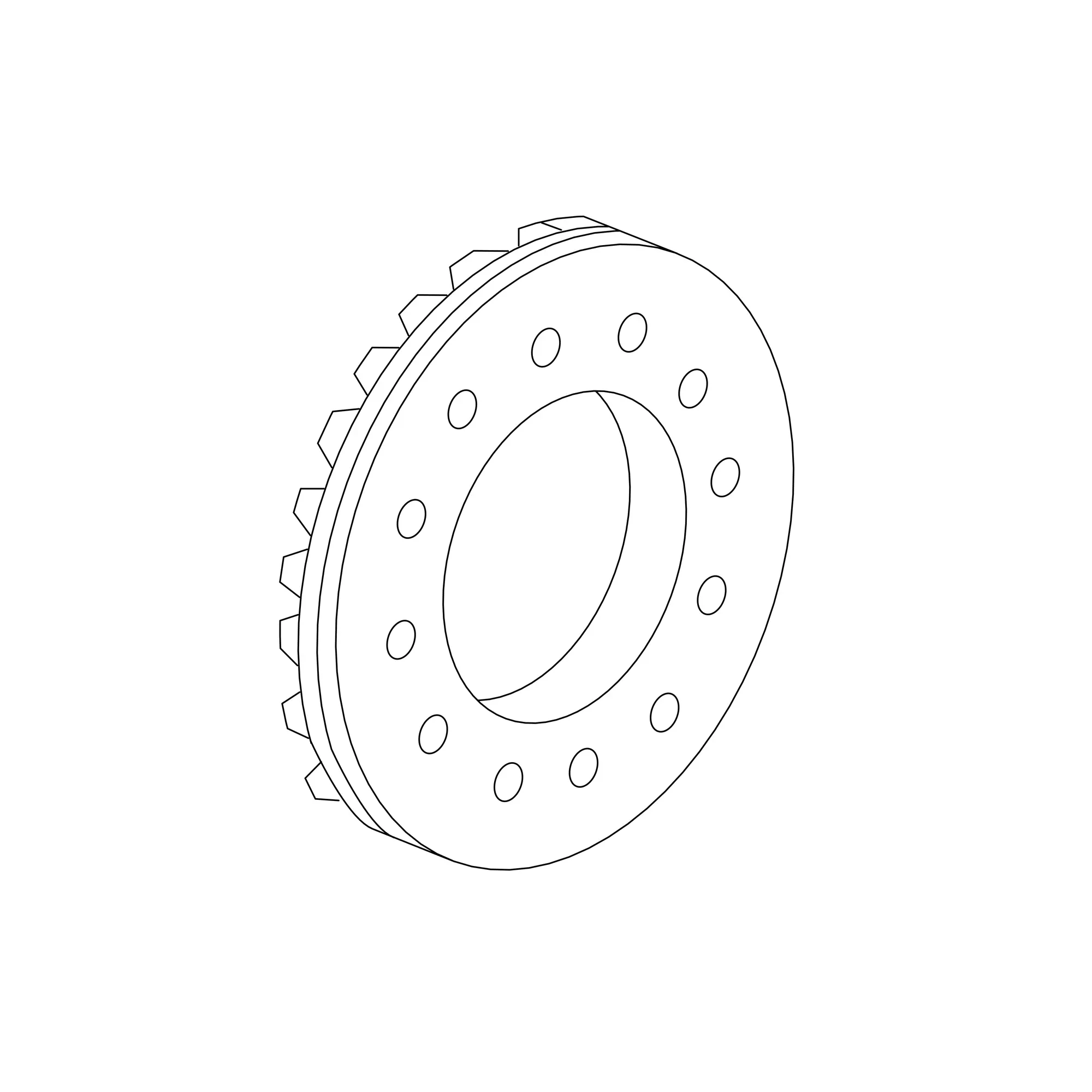 John Deere Ring and Pinion Gear Assembly - SJ302760