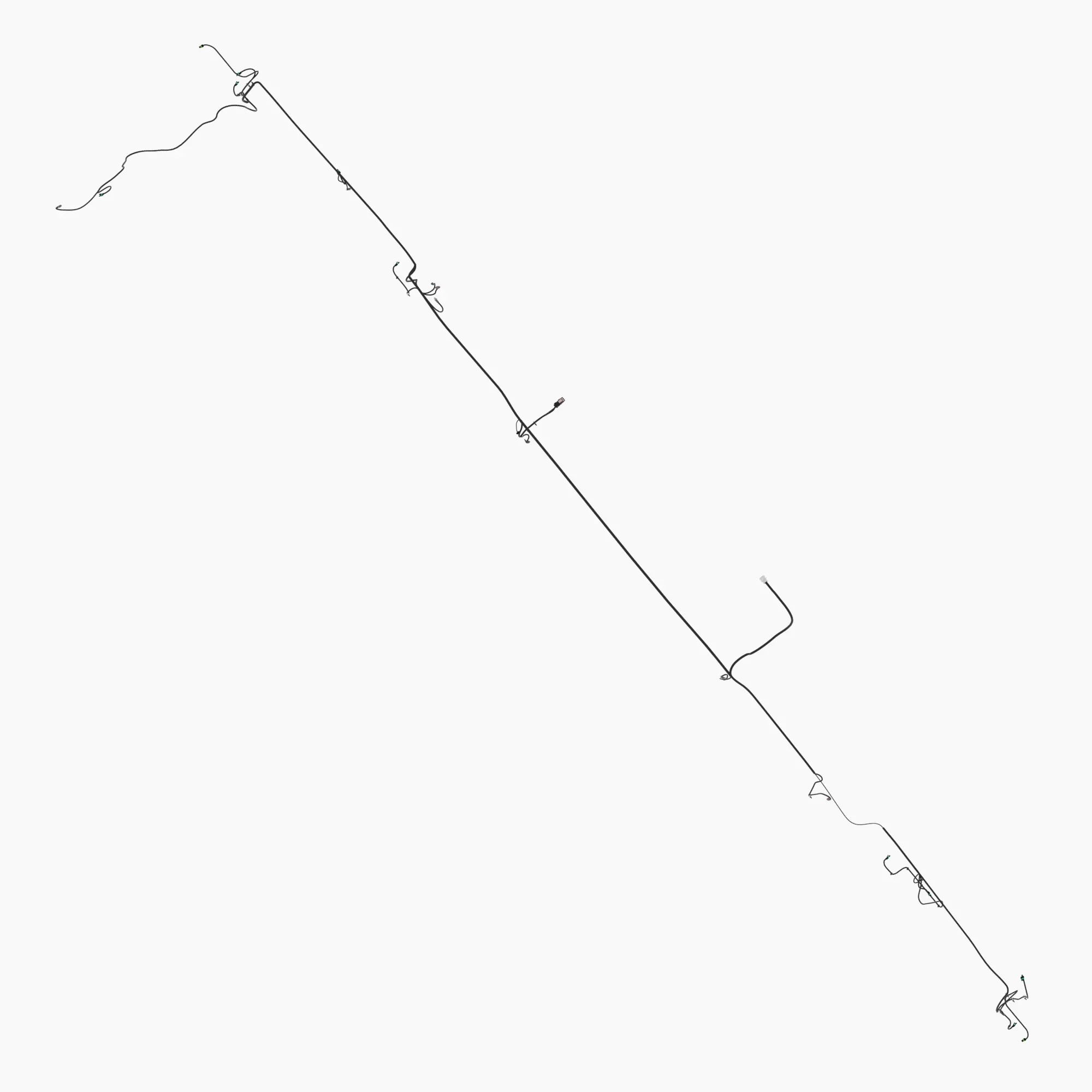 30' Flex Draper header harness - wide CFS