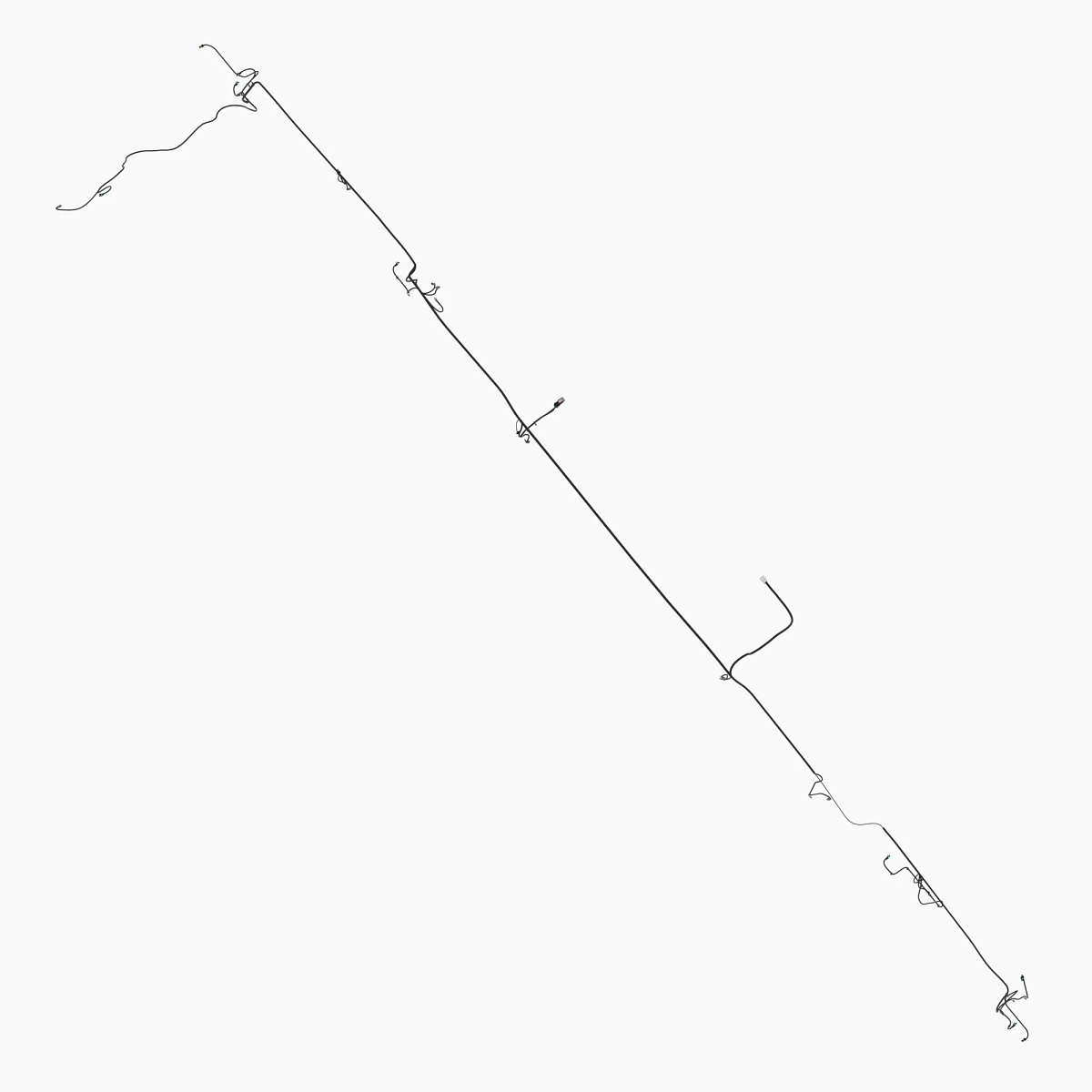 30' Flex Draper header harness - wide CFS