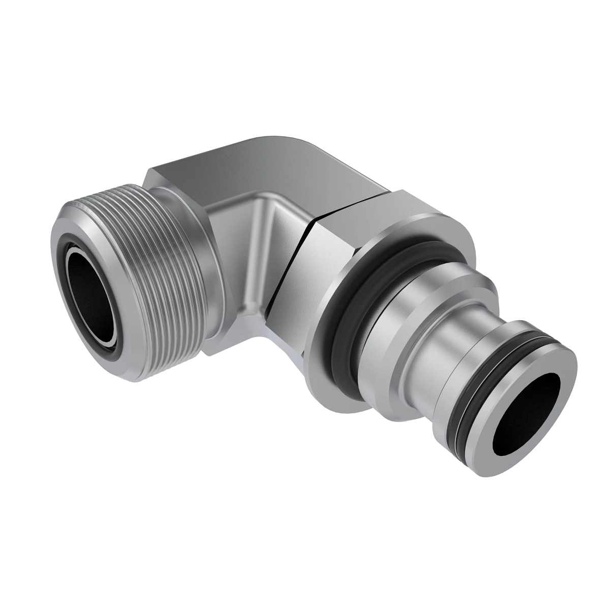 Elbow Fitting, 90 Power Beyond Bush