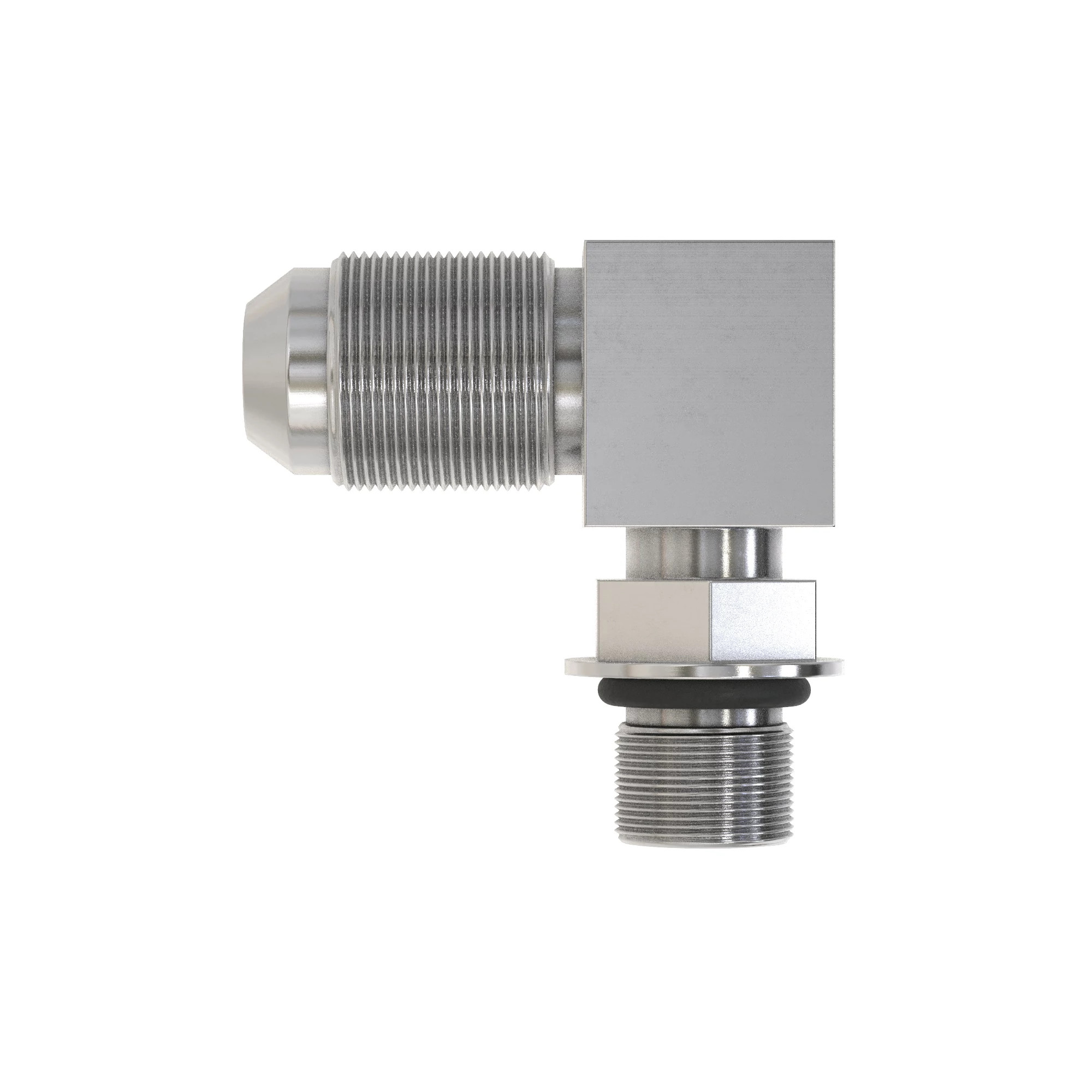 FTG 37 DEG O-RING 90 DEG ELBOW