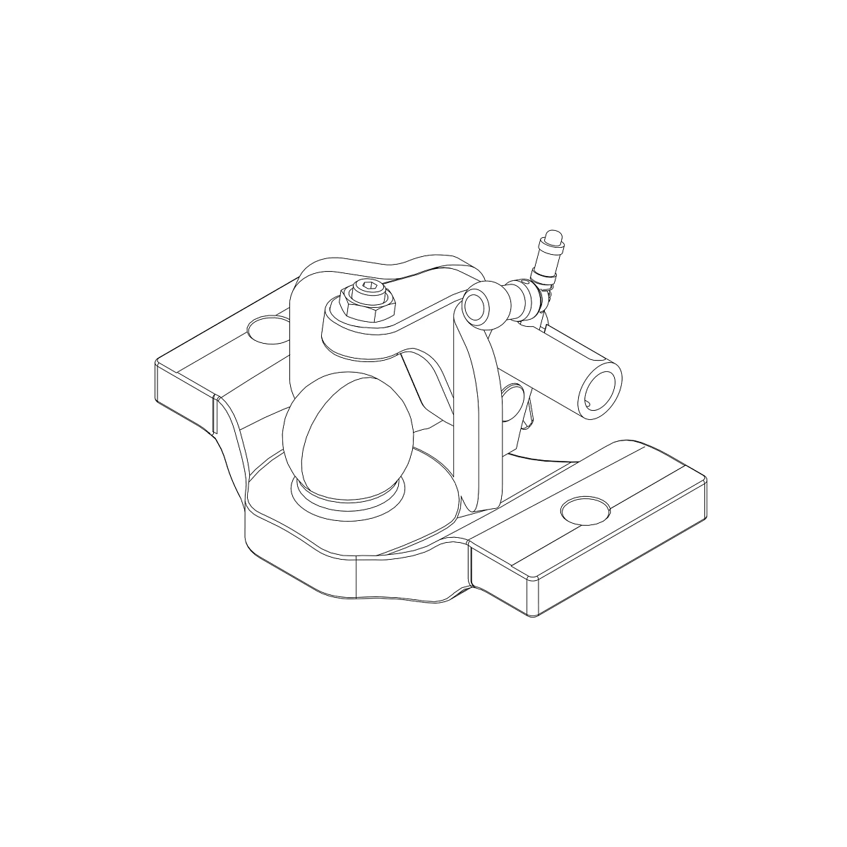John Deere Ball type Wagon Hitch - AL177175