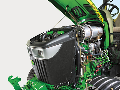 Studio 4066R - CUT Serie 4000, leistungsstarker 4-Zylinder-Diesel, Motor