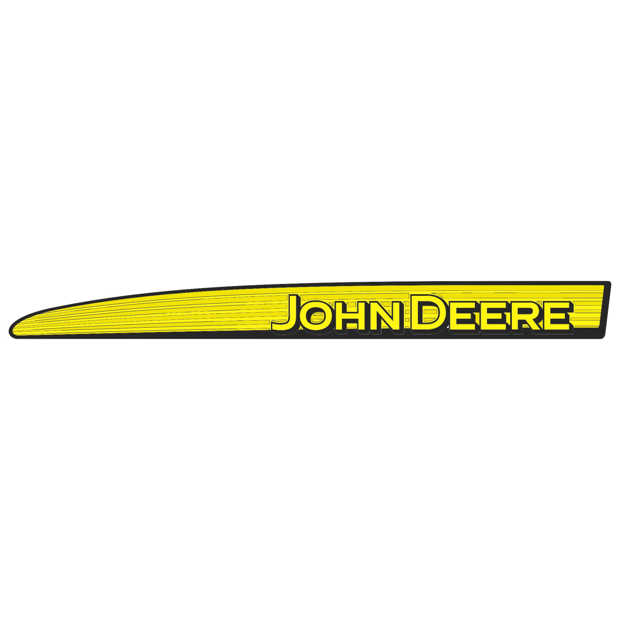 John Deere John Deere Label, Left Side - E131674