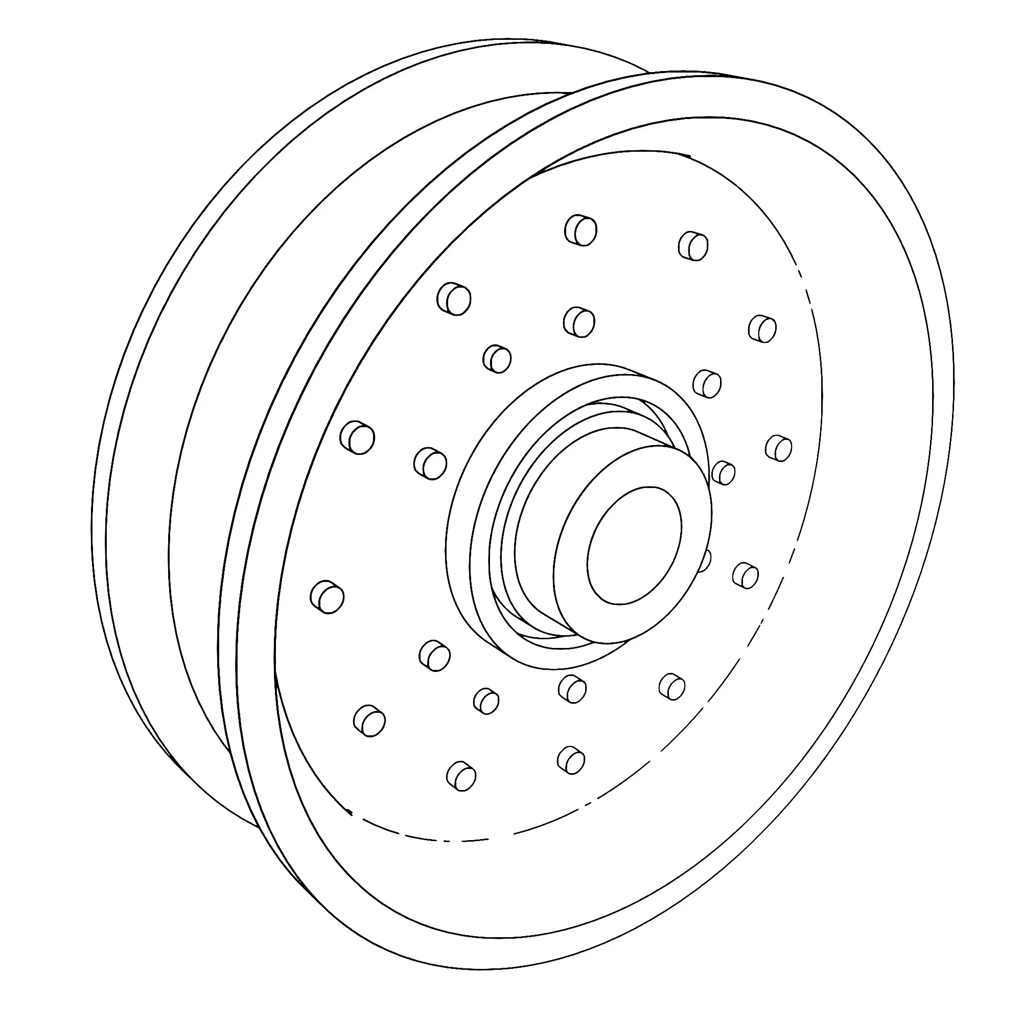 John Deere Walk-Behind Mower Drive Pulley - TCU29750