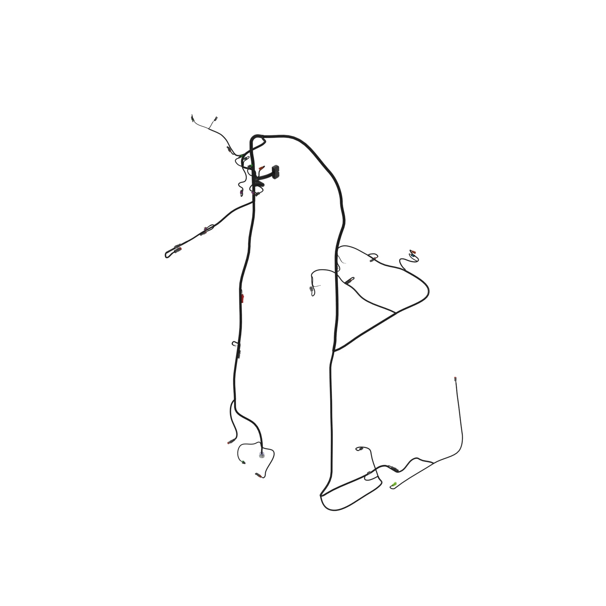 John Deere Engine Frame Wiring Harness - AT421585