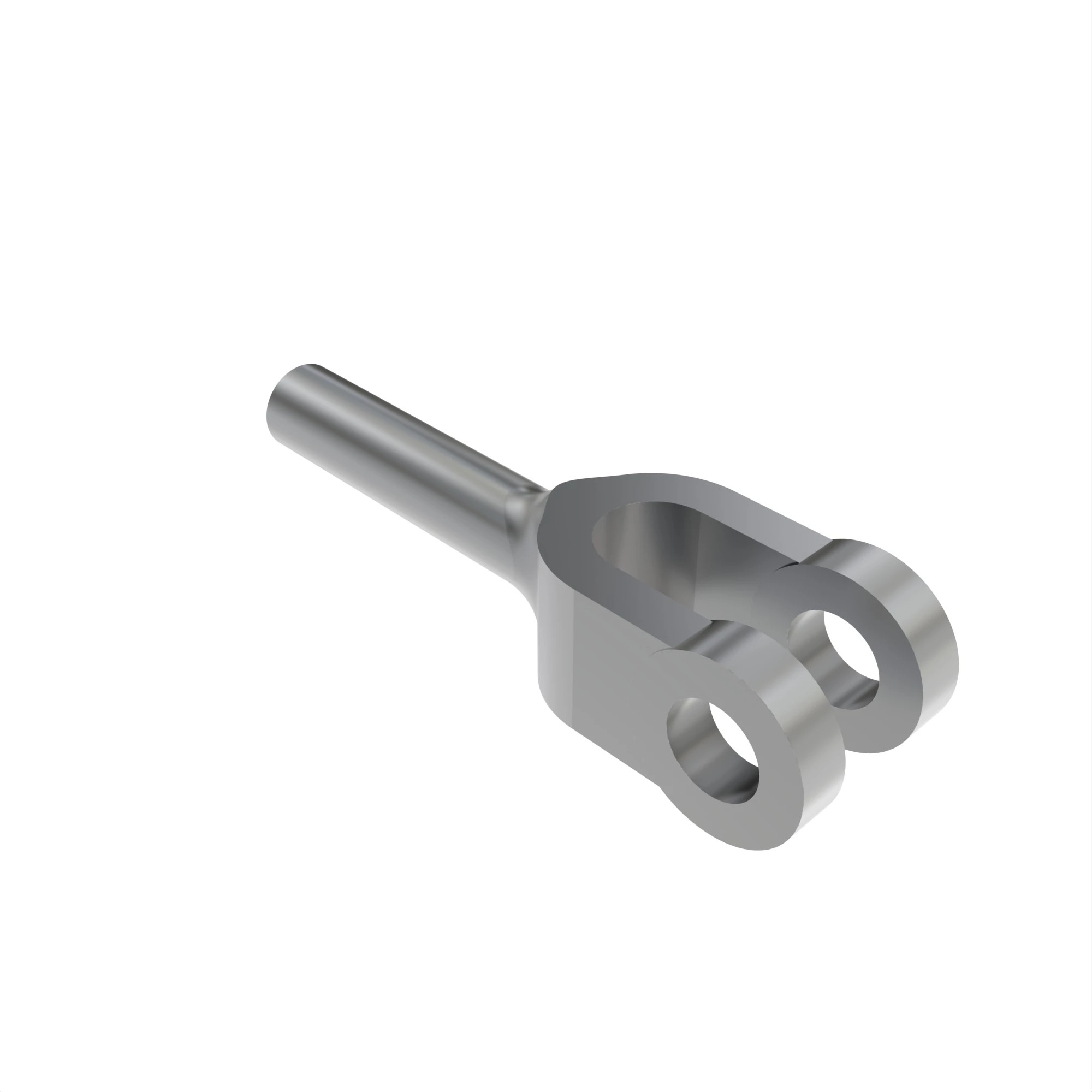 YOKE LINK END, CLEVIS, THREADED
