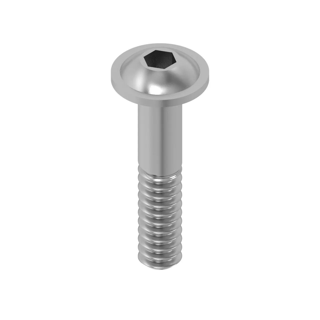 SCREW, HEX SOCKET,OVAL HEAD FLANGED