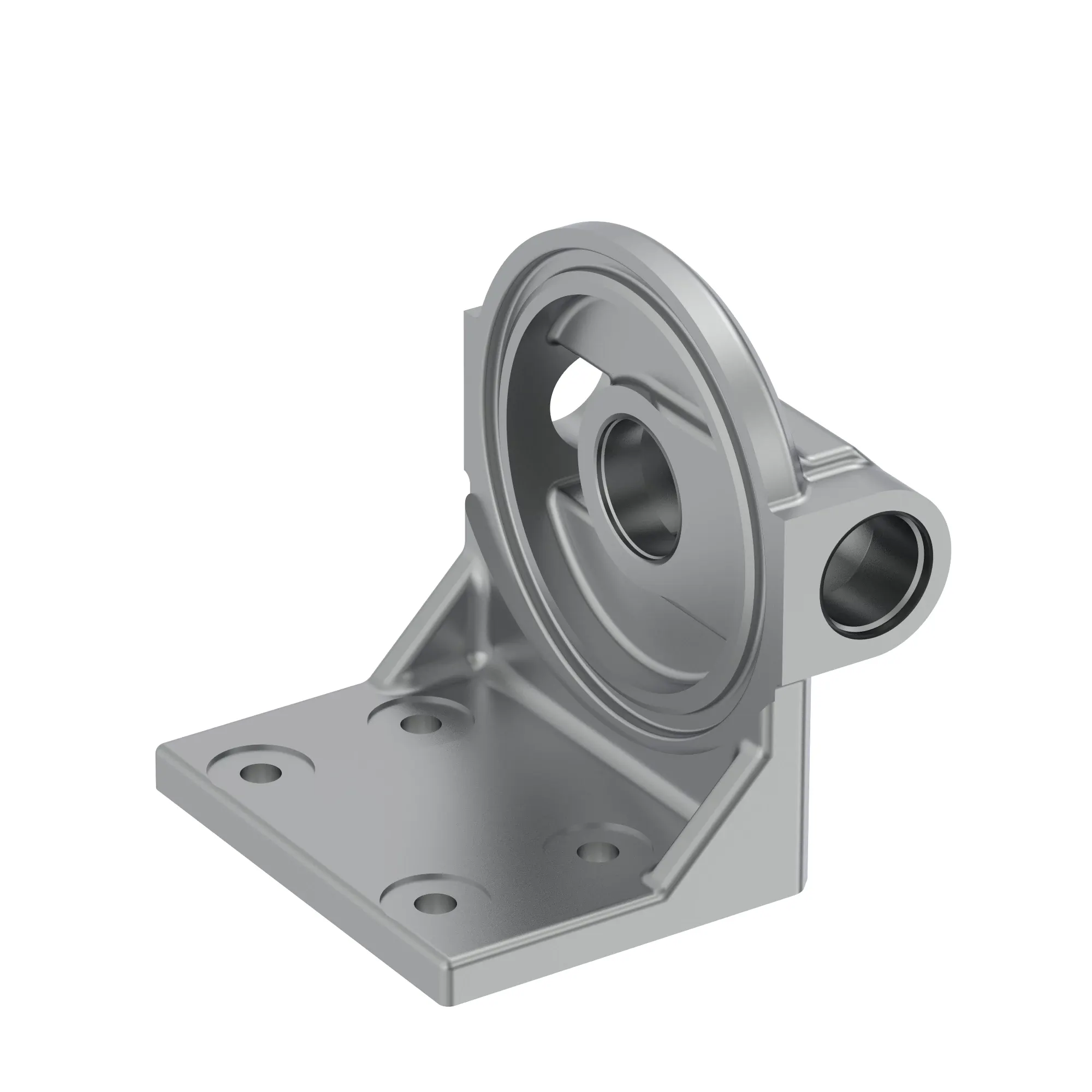 Filter Head, Remote Mounted Oil Fil