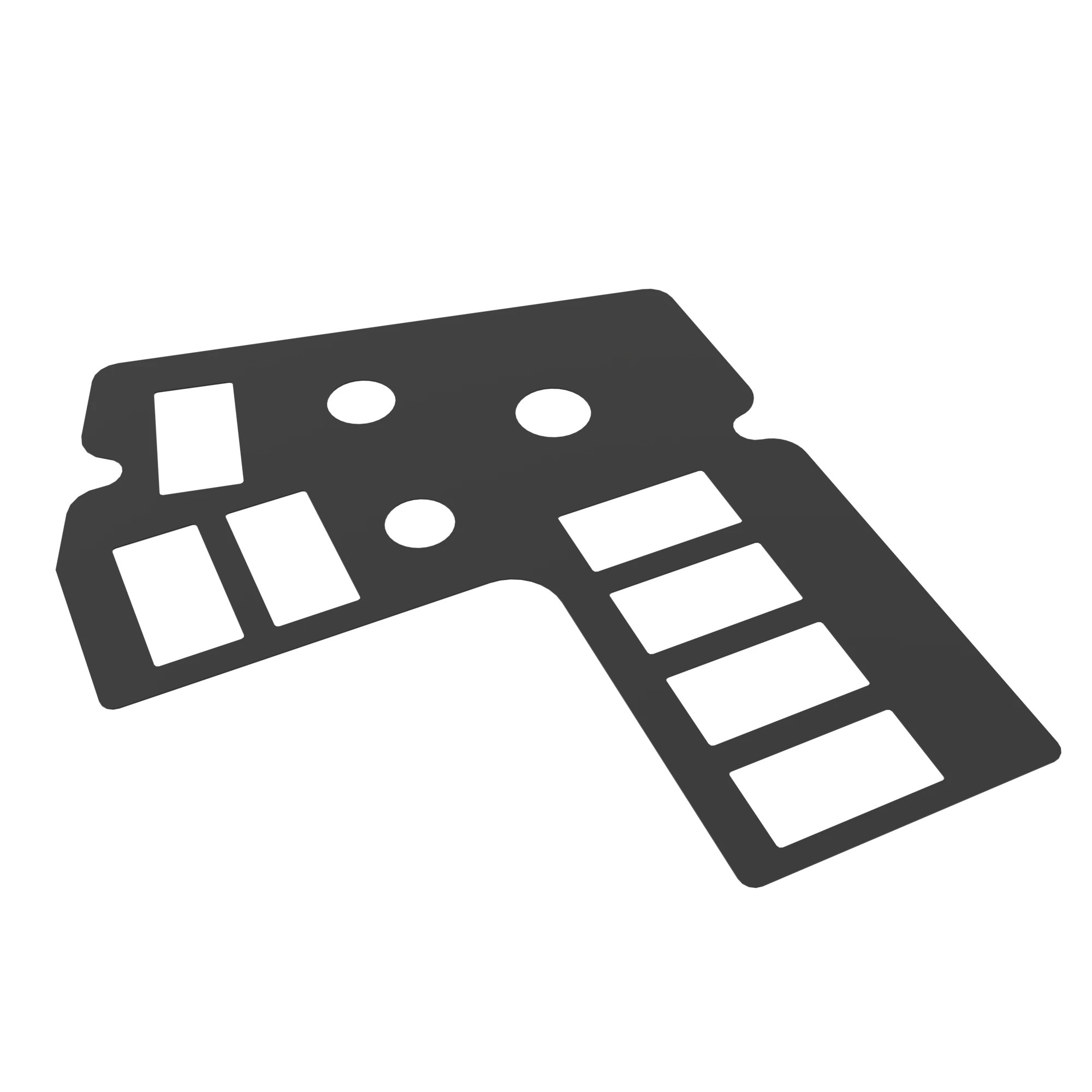 John Deere Instrument Panel Label, Right Side - T186401