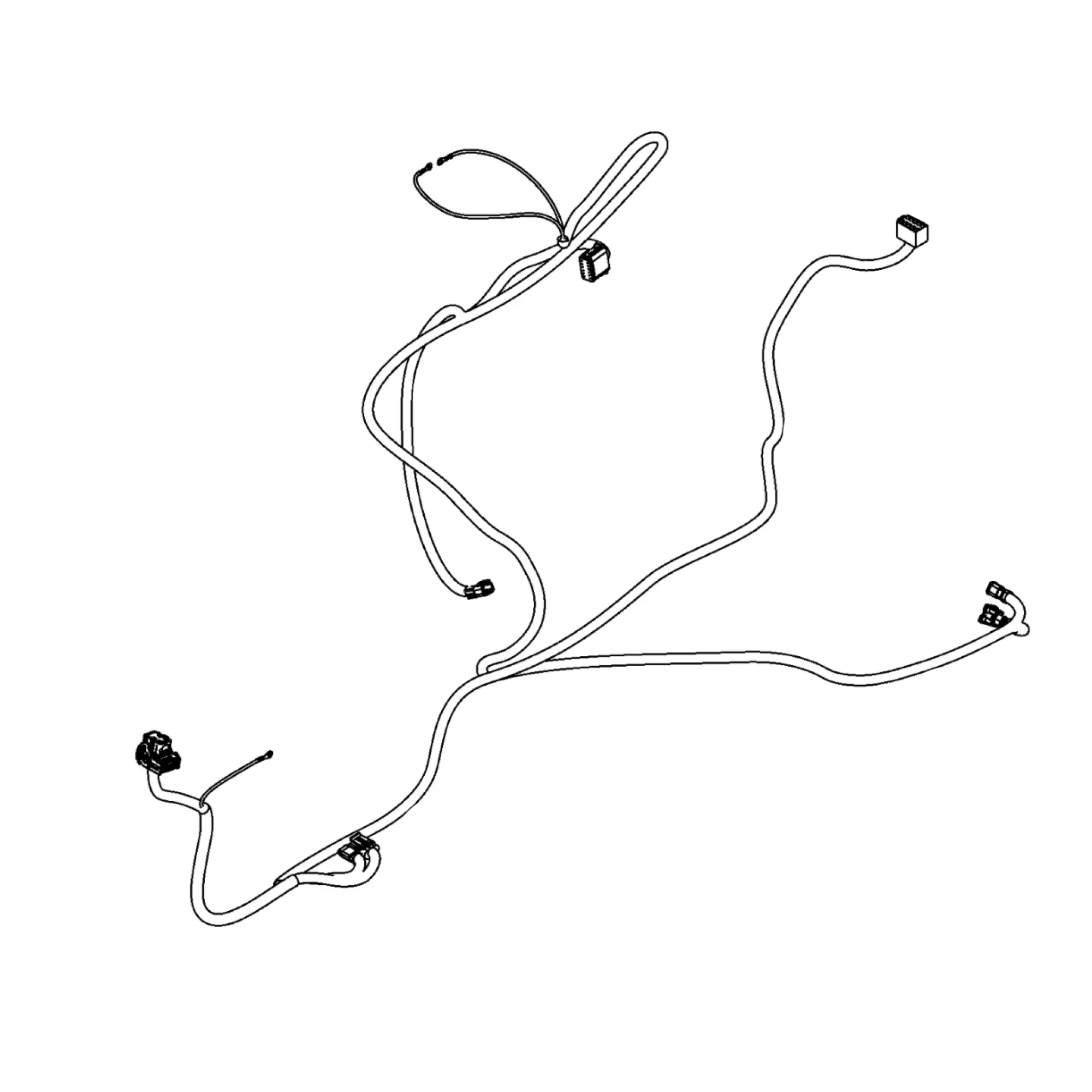 John Deere Loader Auxiliary Wiring Harness - CB11500045