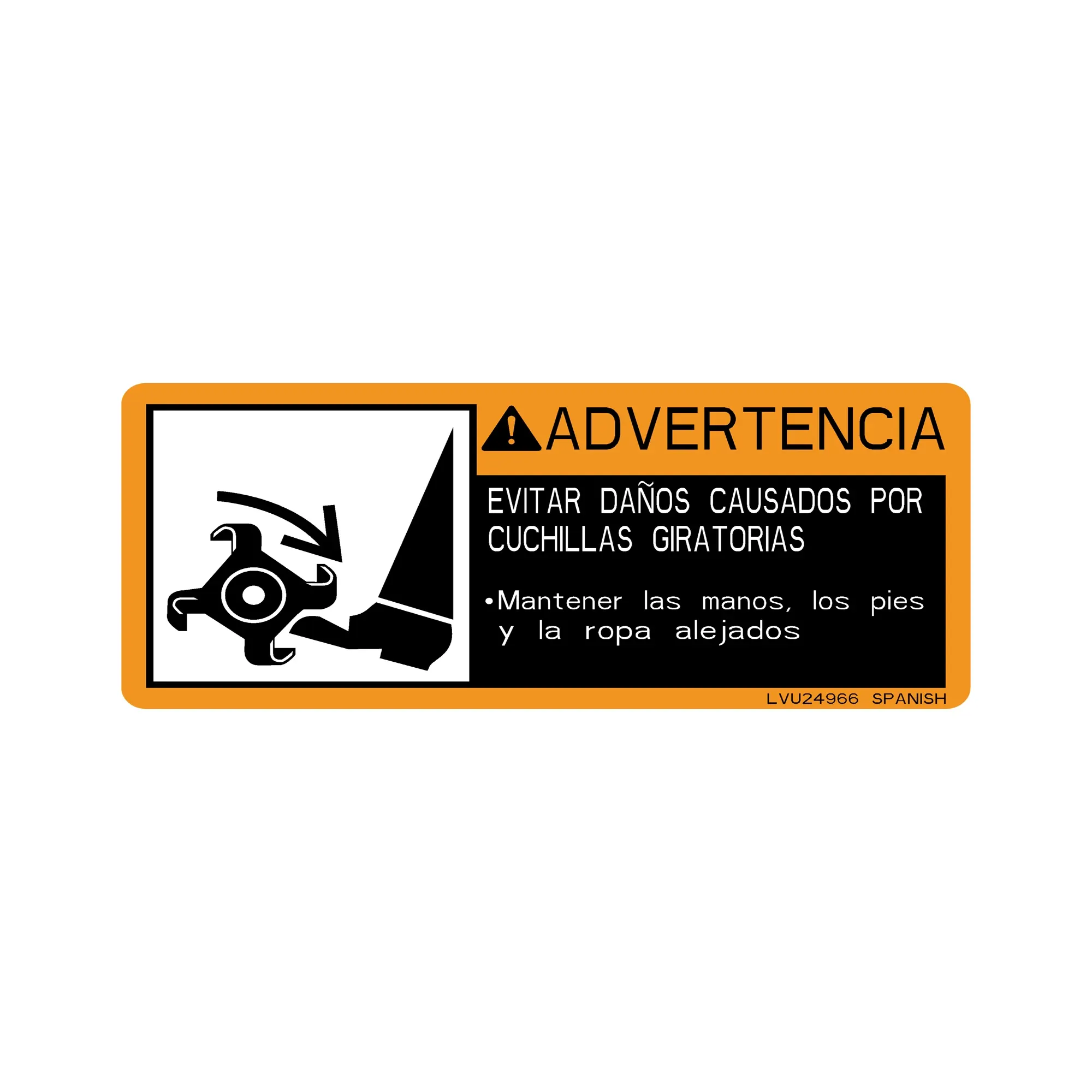 John Deere Label - LVU24966