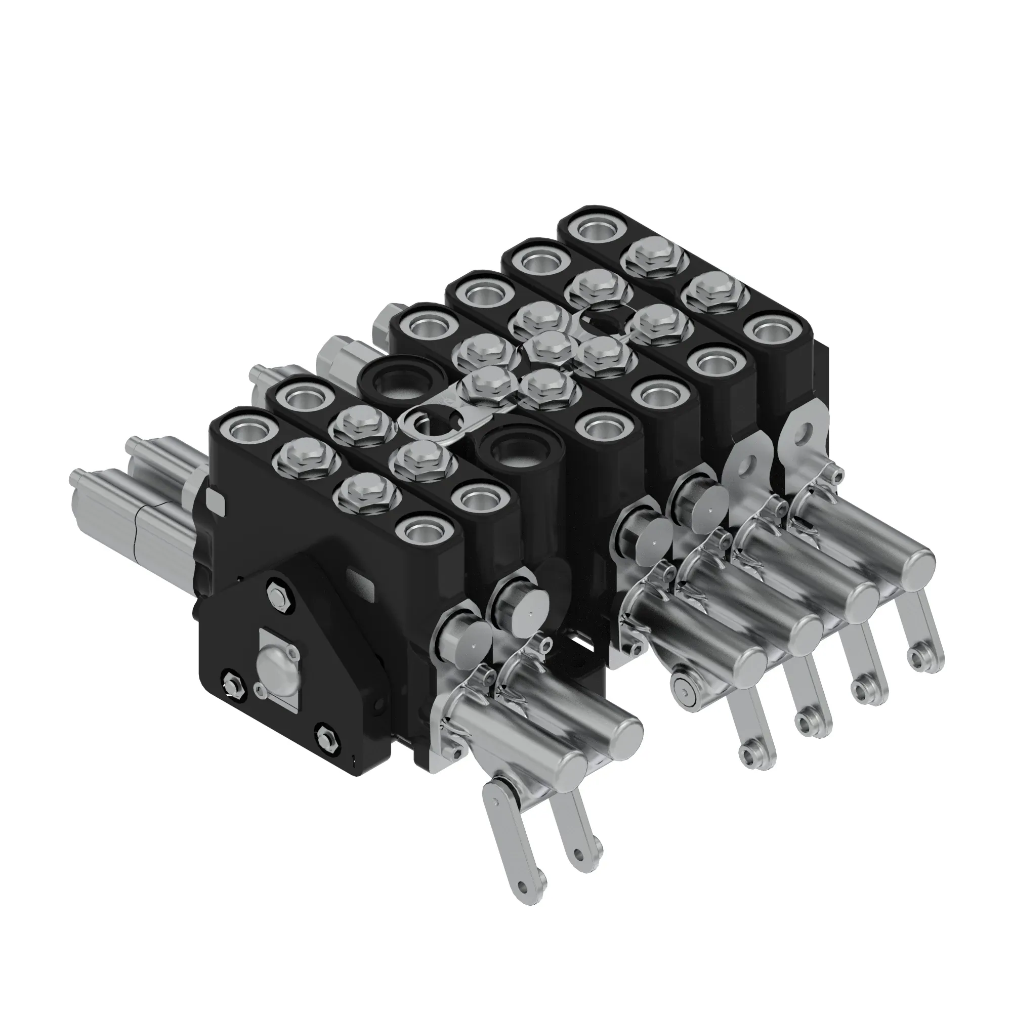 John Deere Right Side Control Valve, 6 Function - AT455805