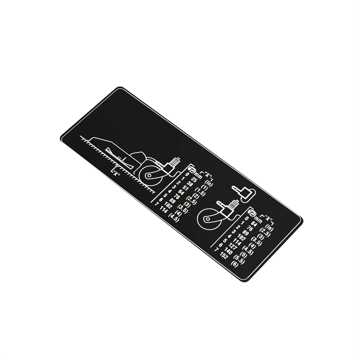 LABEL,HEIGHT OF CUT, FM