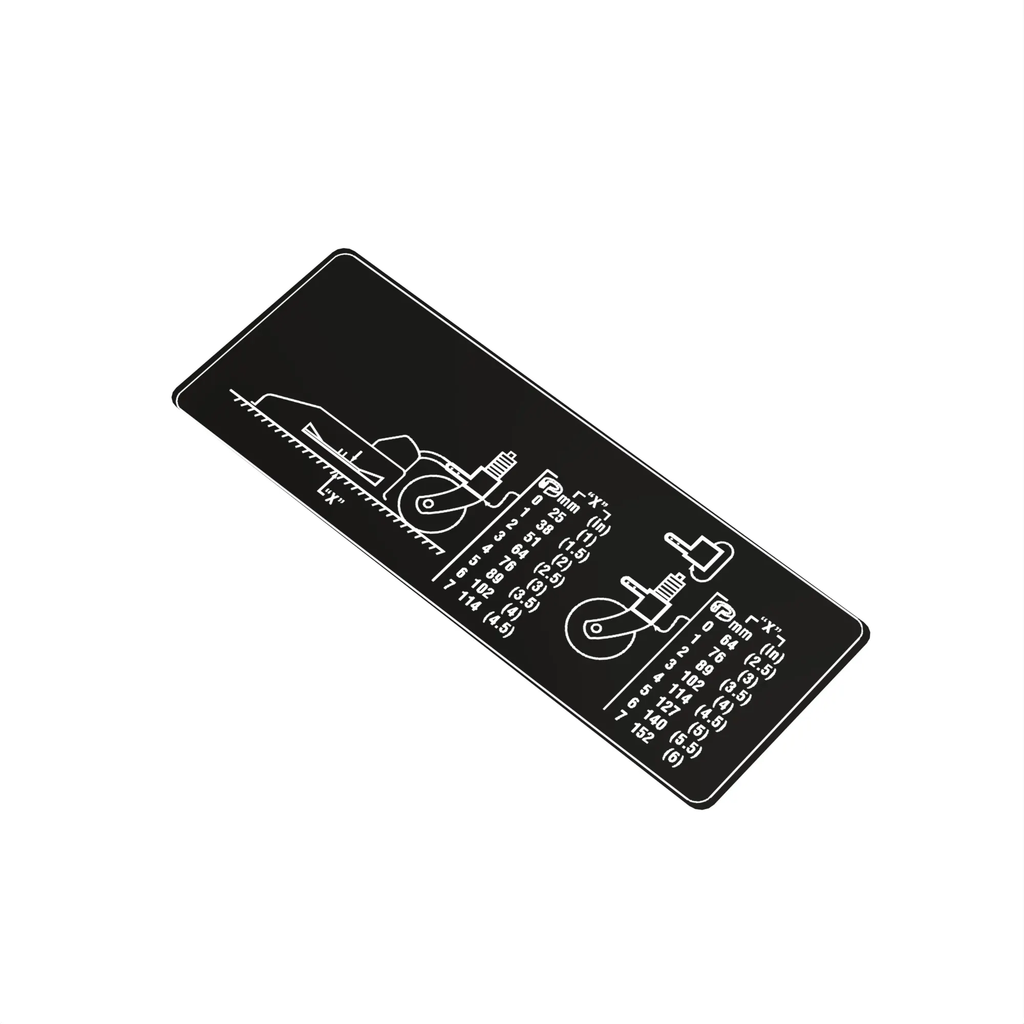 John Deere Height Of Cut Label - TCU33468