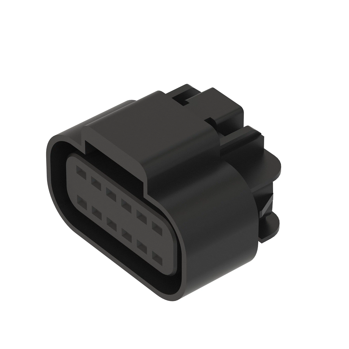 Conn Delphi GT150 12W F S Blk Plstc