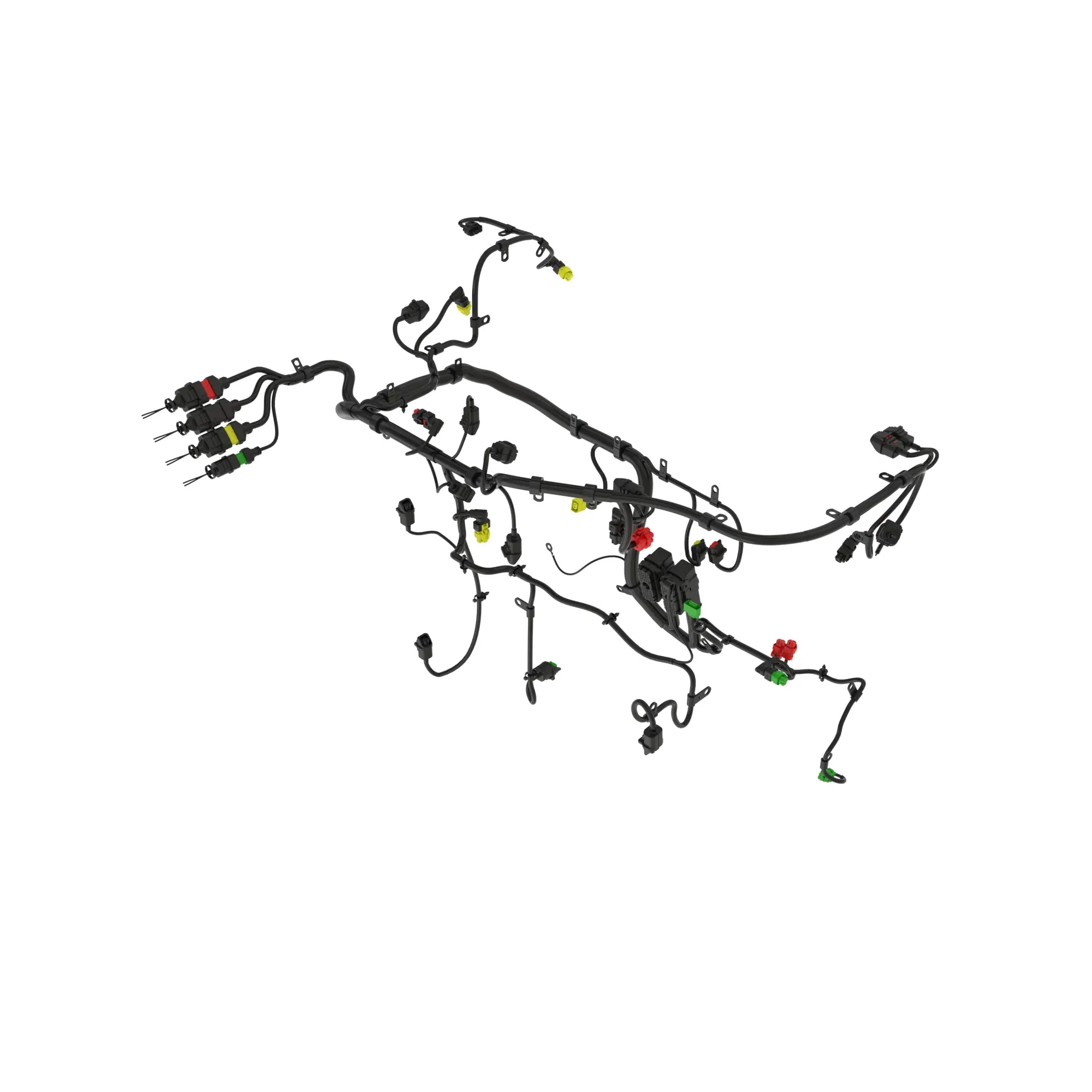 John Deere Engine Level 33 Electronic Control Unit Wiring Harness - DZ122116