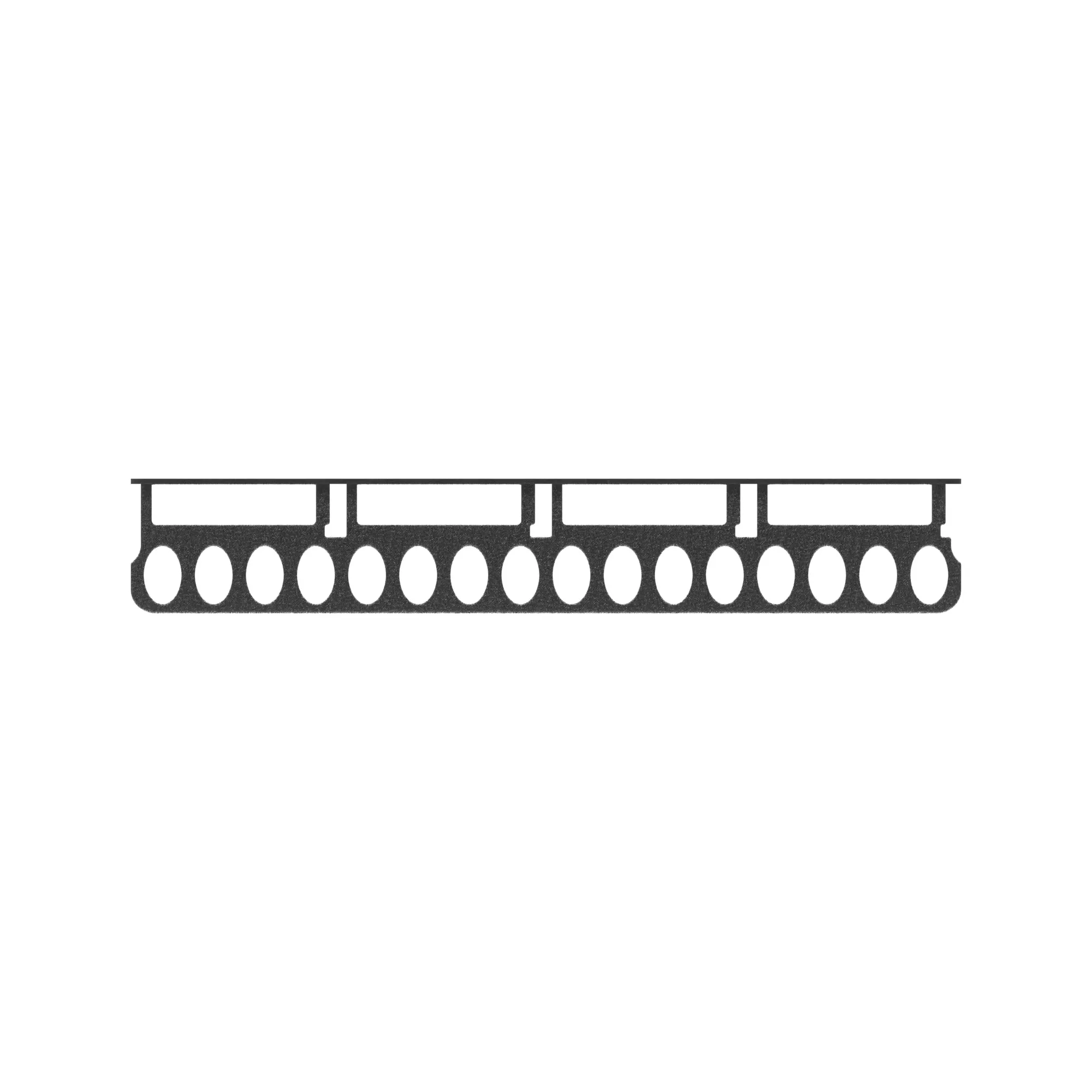 SEAL, CCS NOZZLE, 16 ROW WIDE