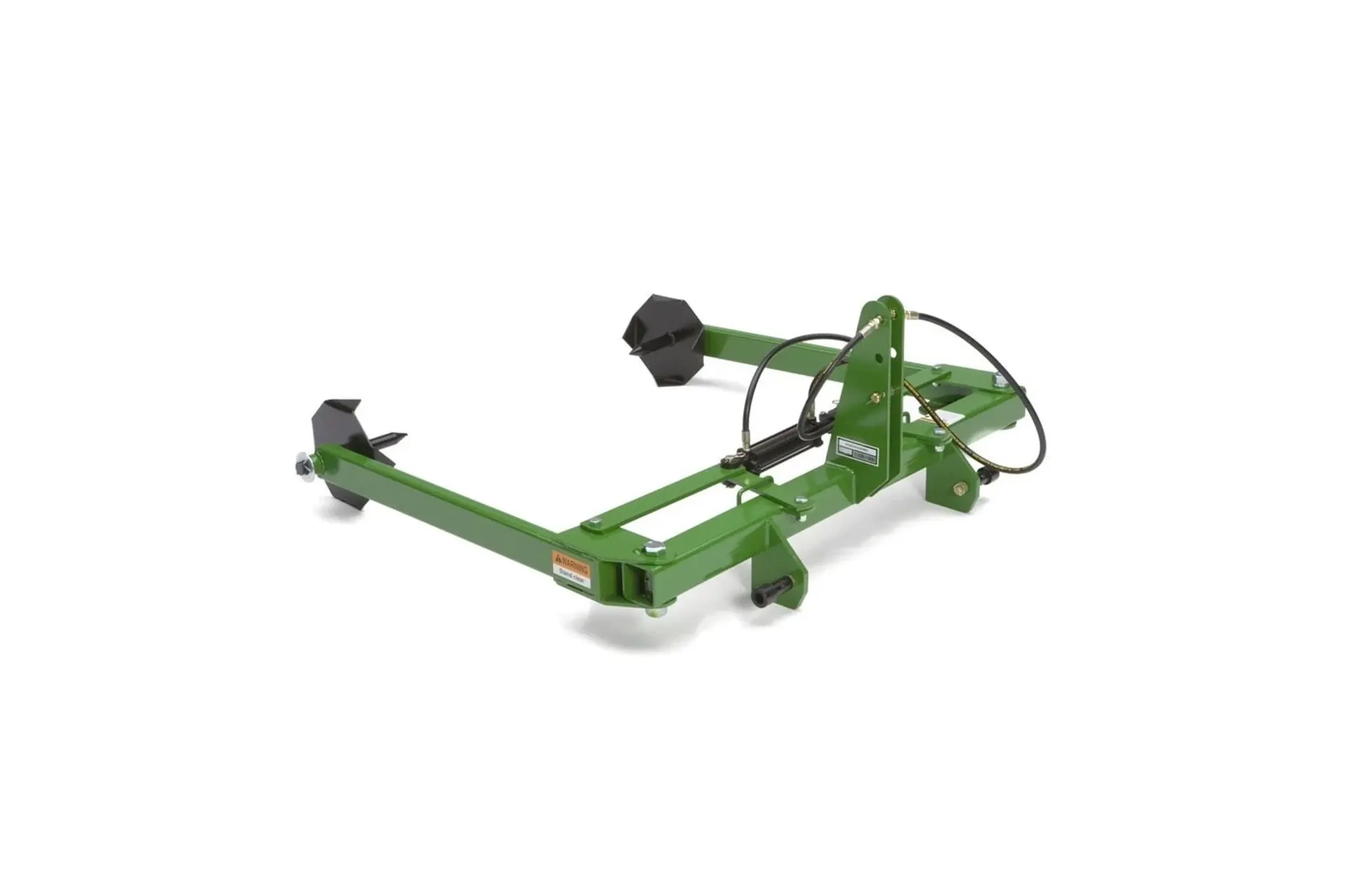 Studio image with a front view of Hay & Forage BU10 3-Point Bale Unroller