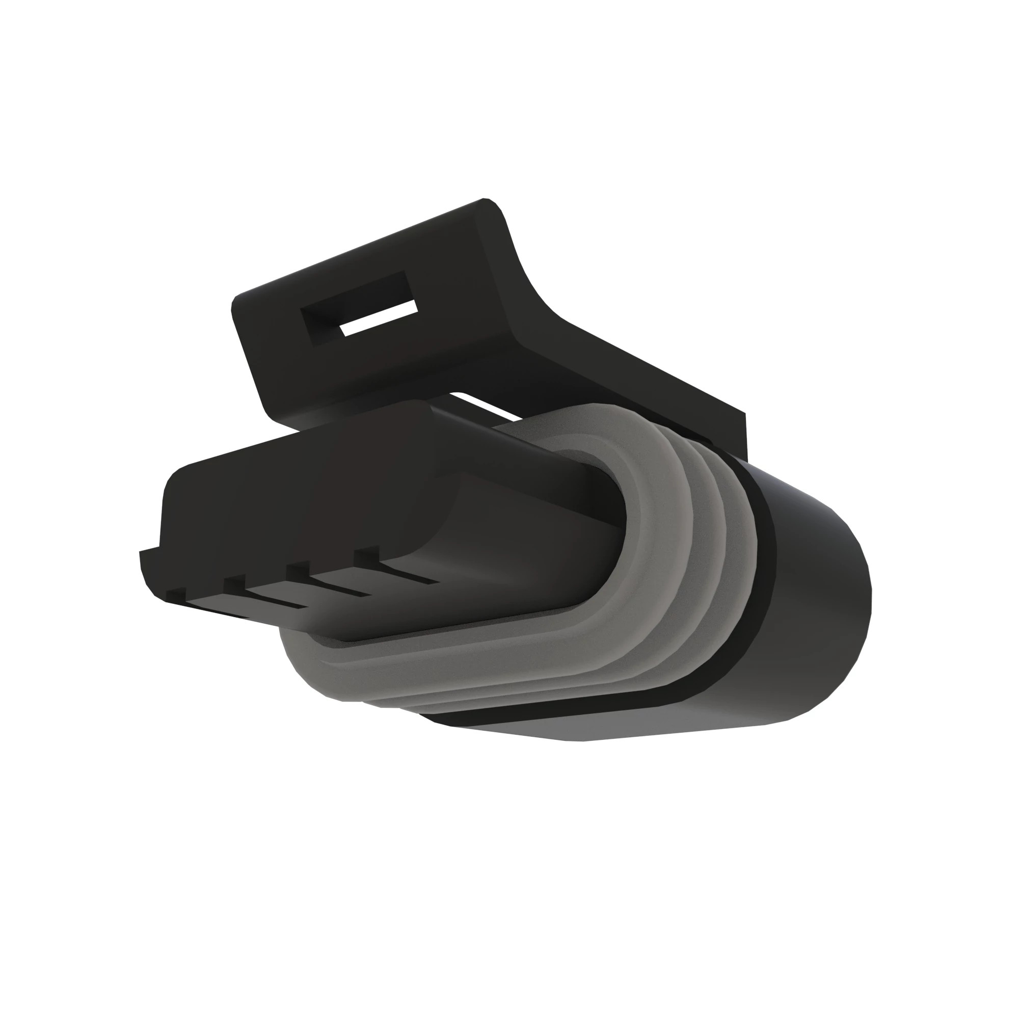 DELPHI MP150.2 4W FEM SLD BLK NYLON