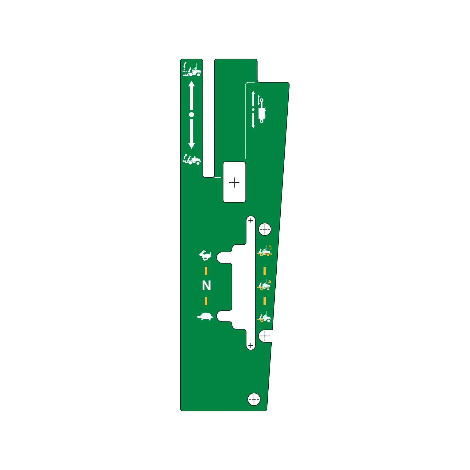 John Deere Control Lever Plate - UC31312