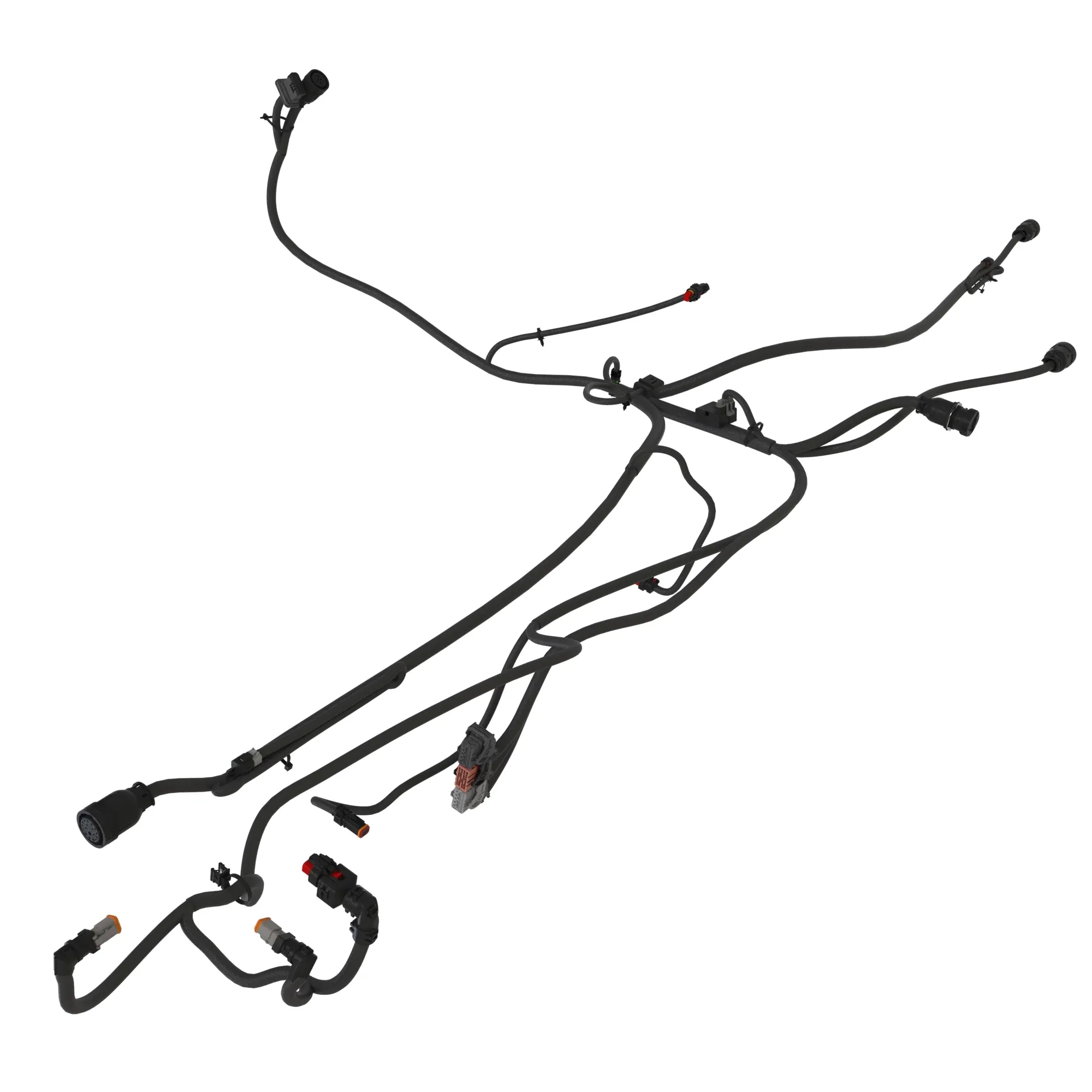 John Deere Implement Auxiliary Controller Wiring Harness - AA117107