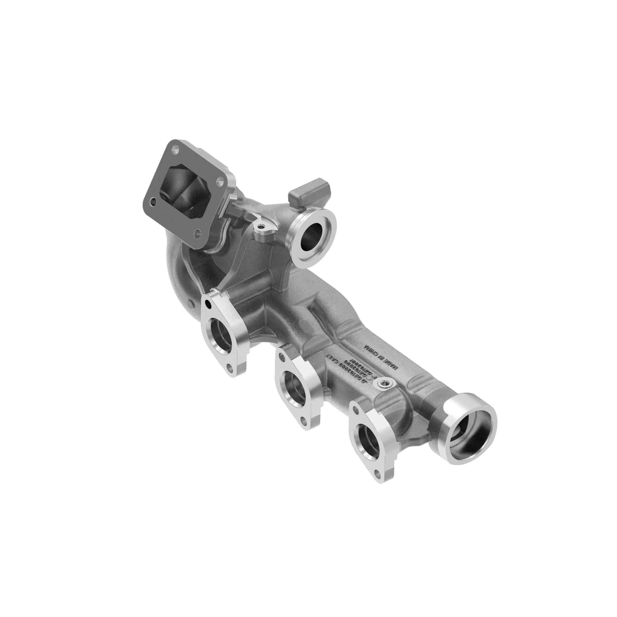 EXHAUST MANIFOLD, REAR, INSULATED,
