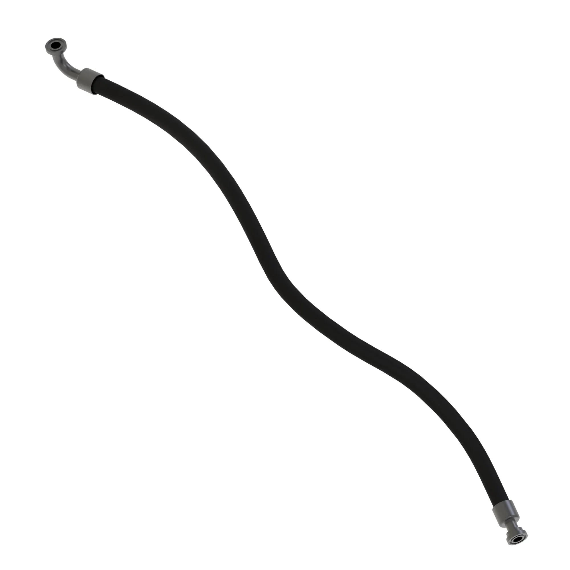 John Deere Ground Drive Motor Line to Ground Drive Pump Line Hydraulic Hose - AXT22212