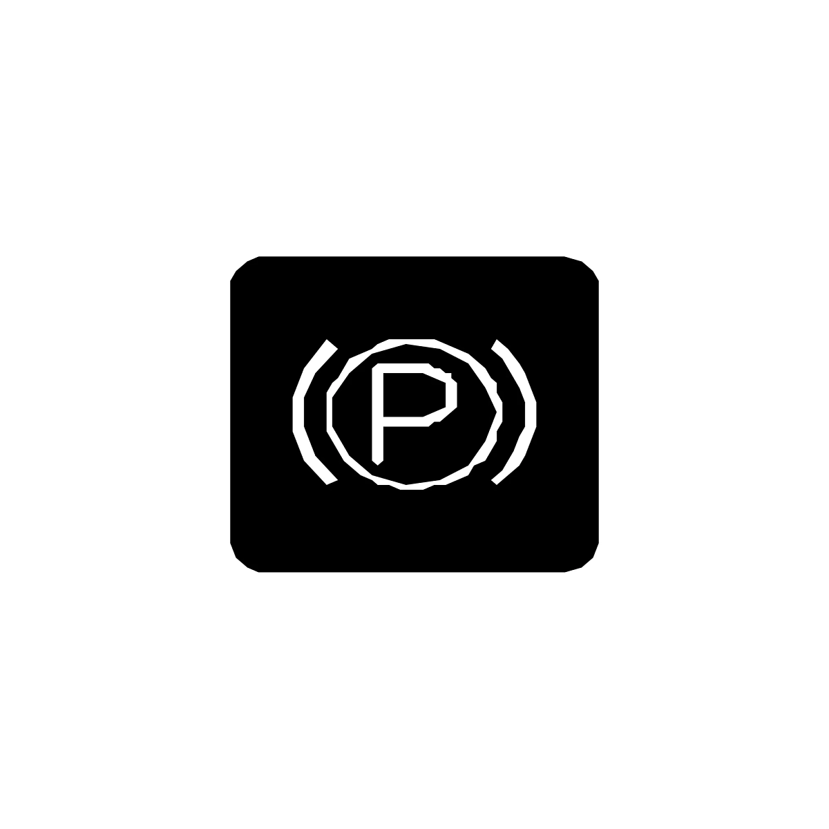 Label, Park Brake Lever