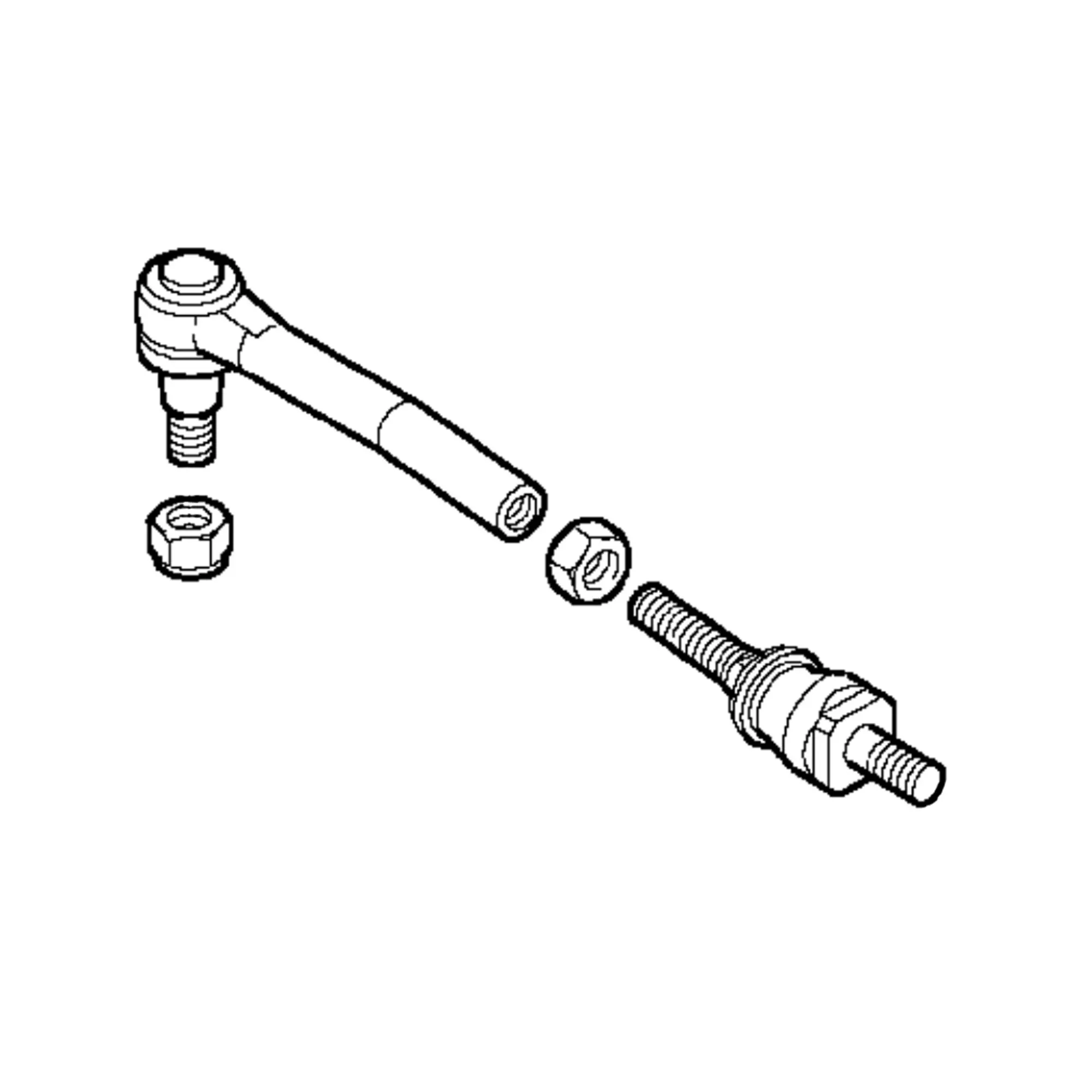 John Deere Tie Rod Assembly - AZ71005
