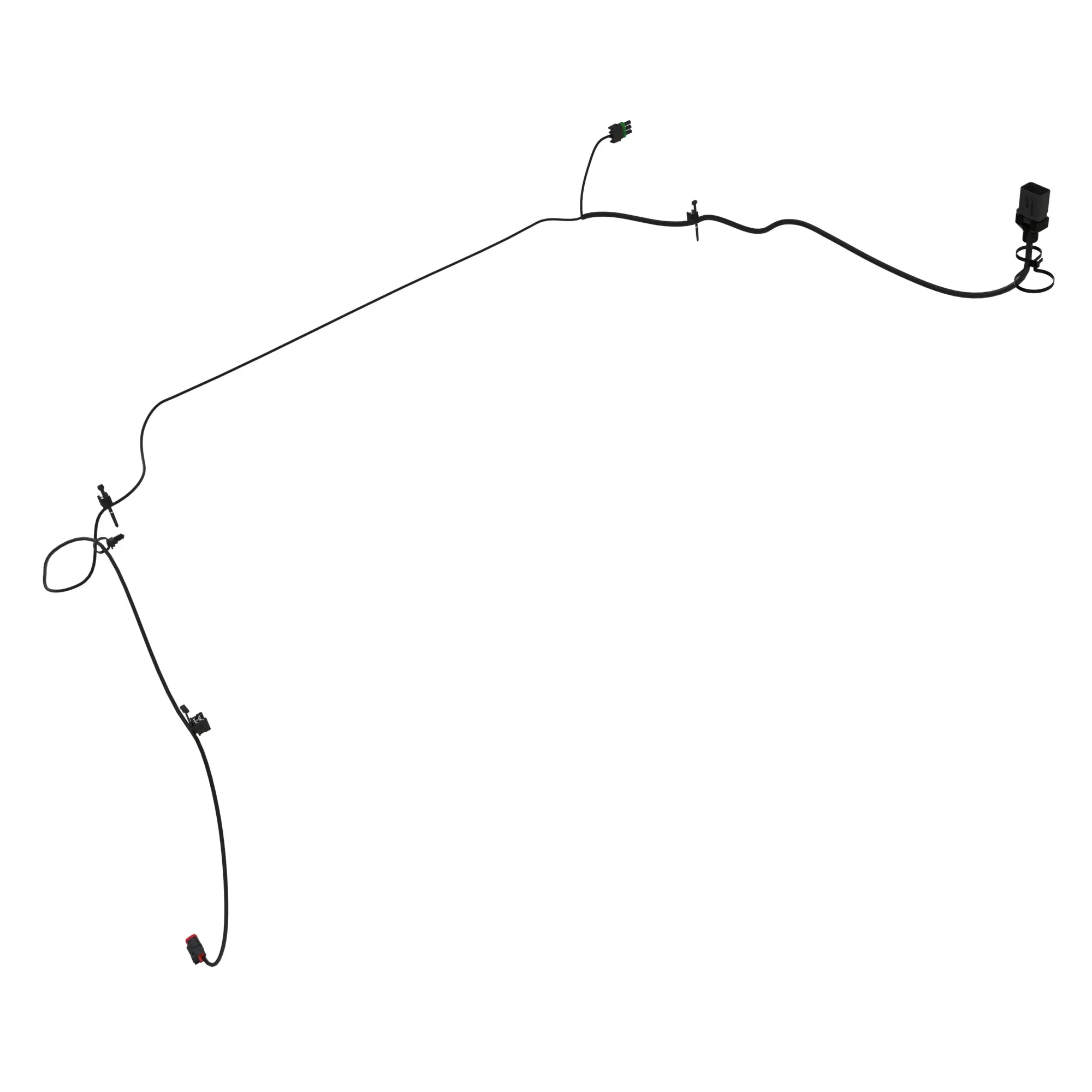 John Deere Straw Spreader Wiring Harness - AXE43346