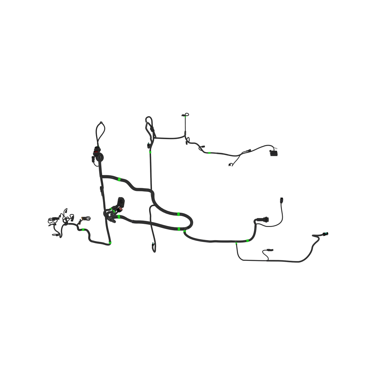 John Deere Under Cab Wiring Harness - AT487925