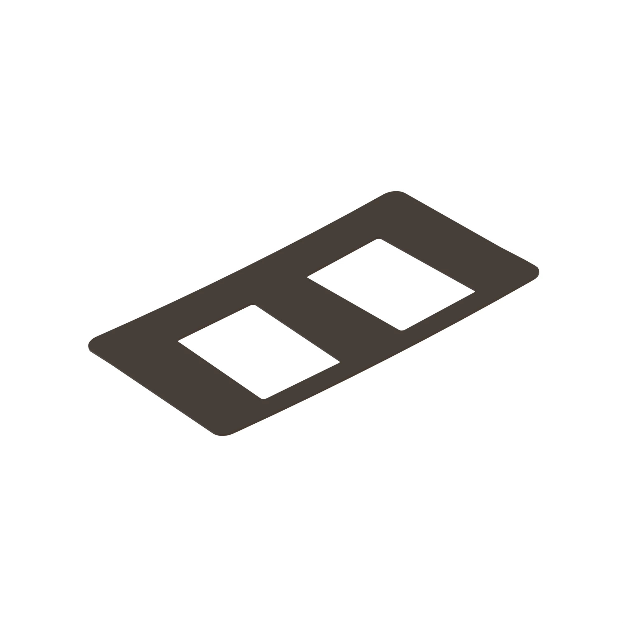 John Deere Armrest Control Engage Switch Graphics Panel - AXE36937